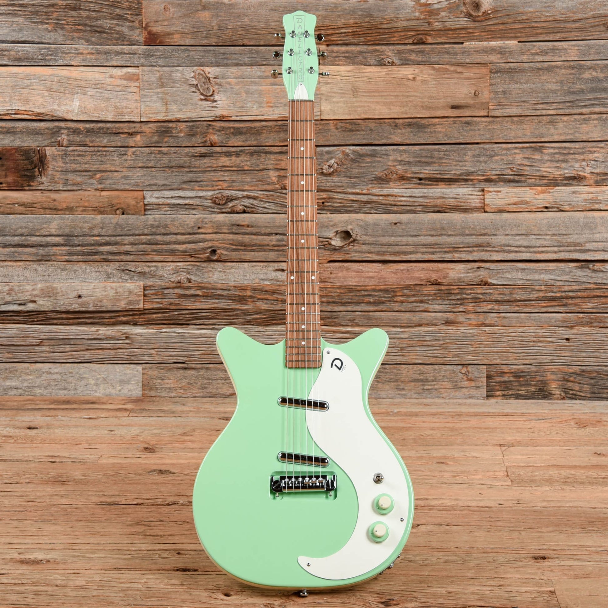 Danelectro 59M NOS Seafoam Green Electric Guitars / Solid Body