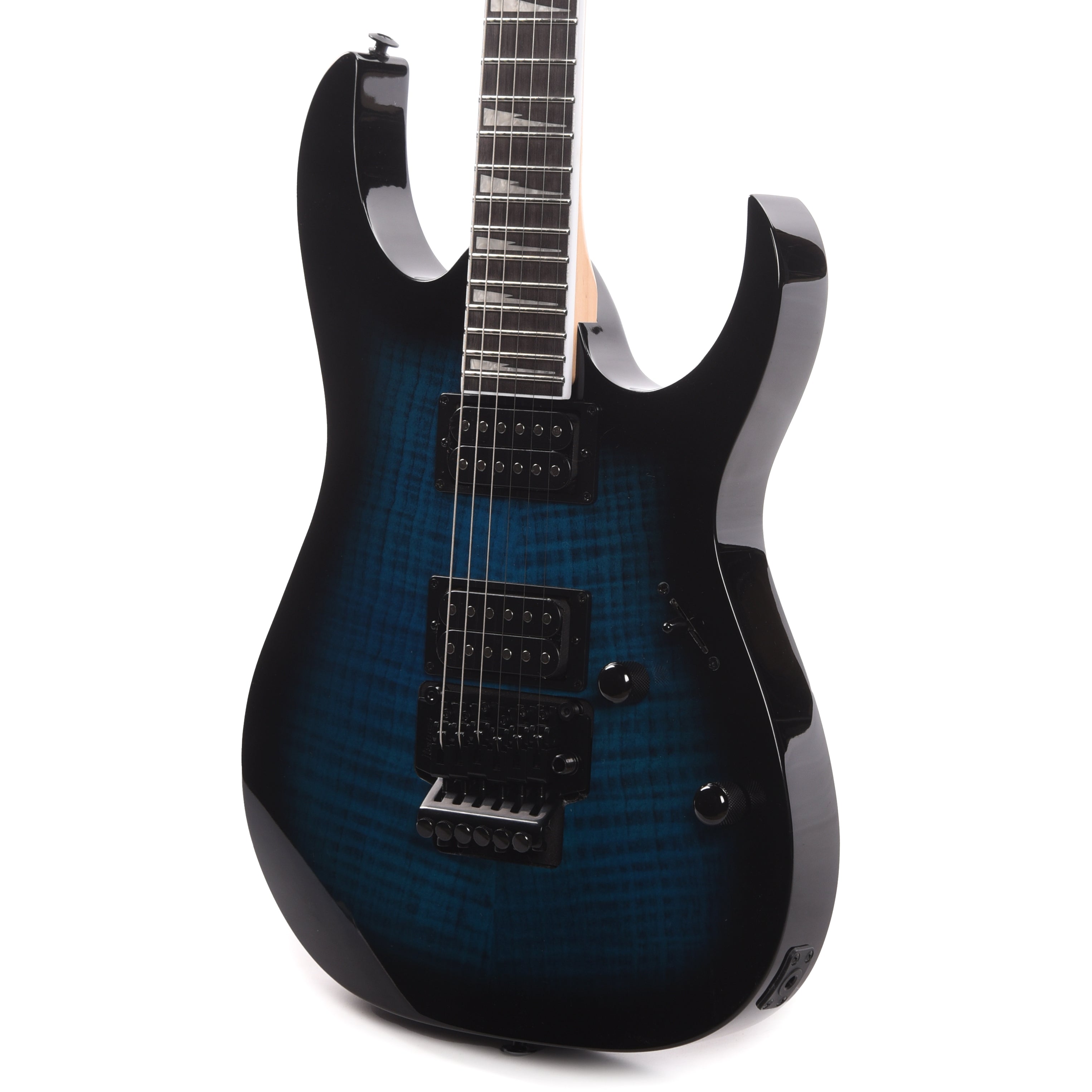 Ibanez GRG320FATBS GIO RG 6-String Electric Guitar Transparent Blue Sunburst