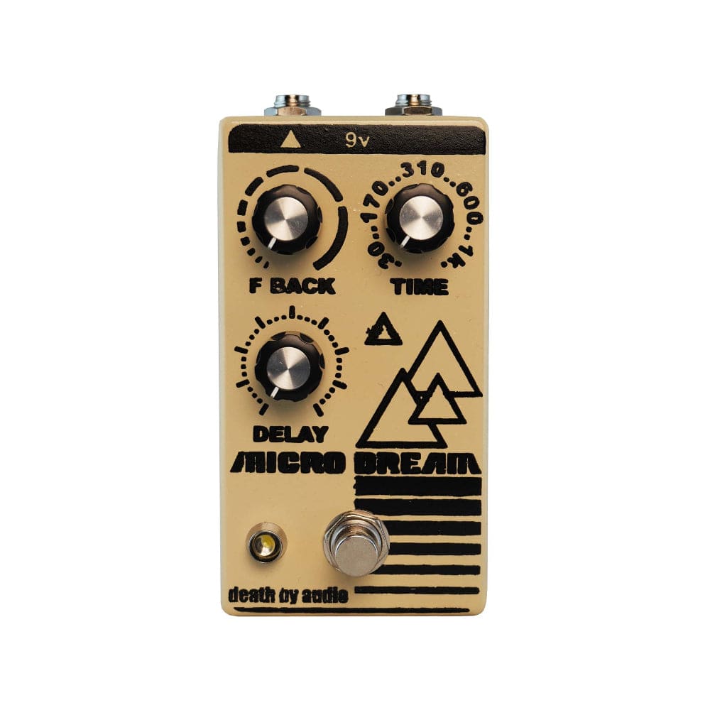 Death by Audio Micro Dream Cream/Black (2023 Chicago Boutique Effects Pedal Showcase Special Edition) Effects and Pedals / Delay