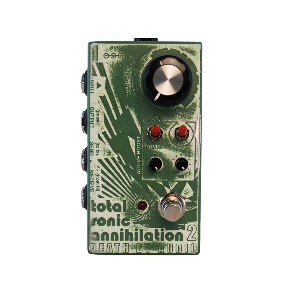 Death by Audio Total Sonic Annihilation 2 Olive Green (2023 Chicago  Boutique Effects Pedal Showcase Special Edition)