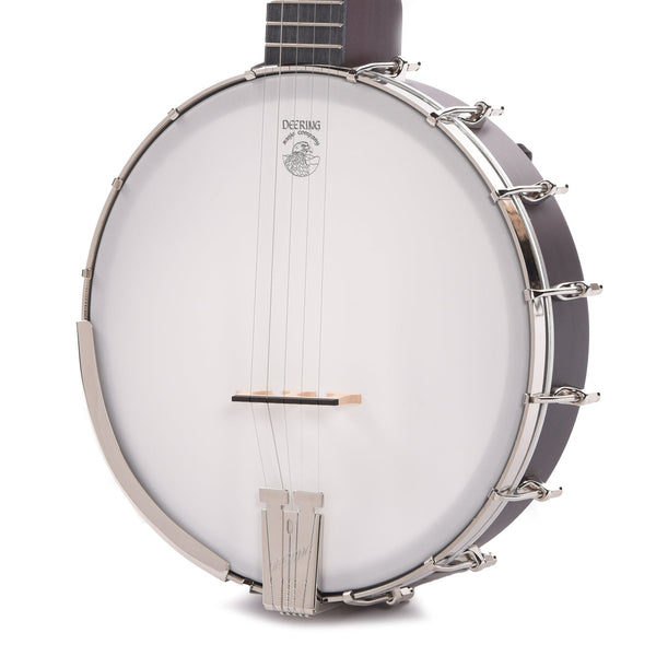 Deering Artisan Goodtime 5-String Openback Banjo Dark Red Mahogany ...