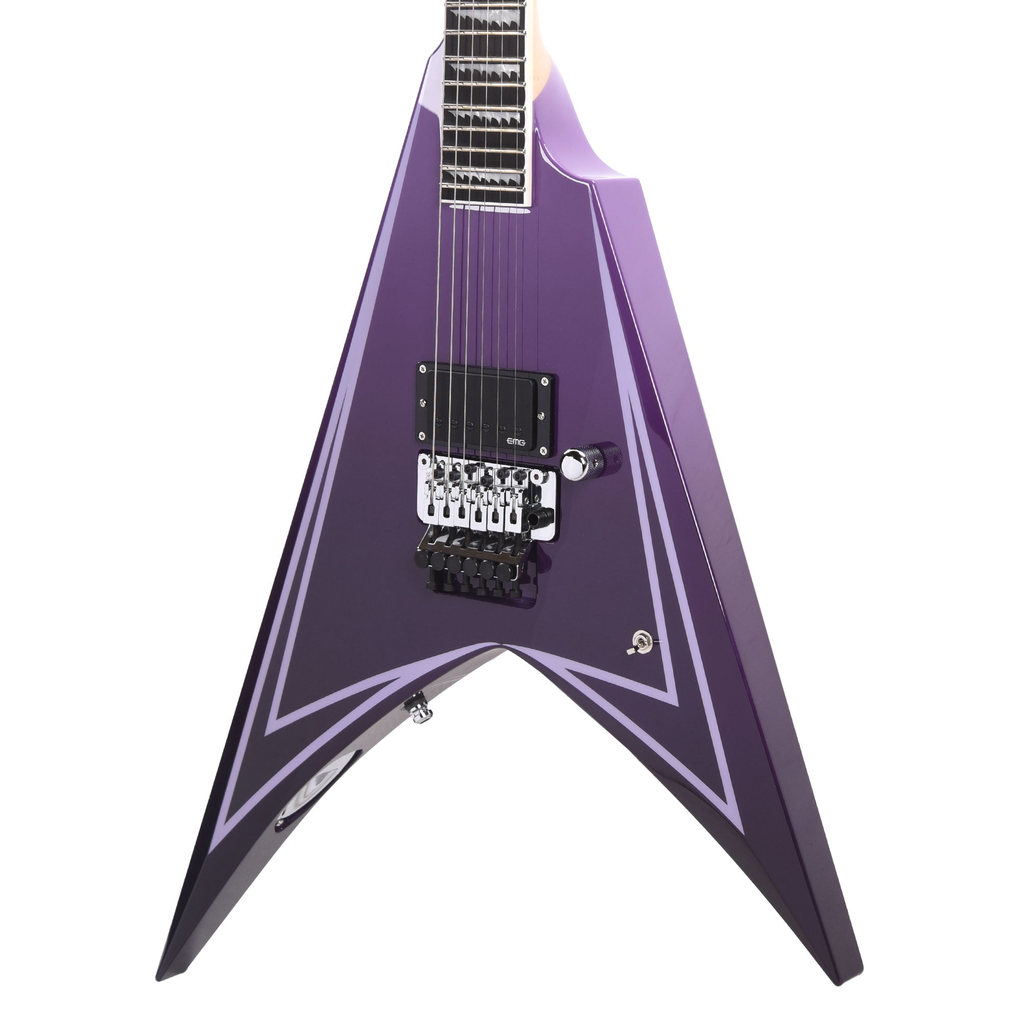 ESP Alexi Hexed Purple Fade w/Pinstripes