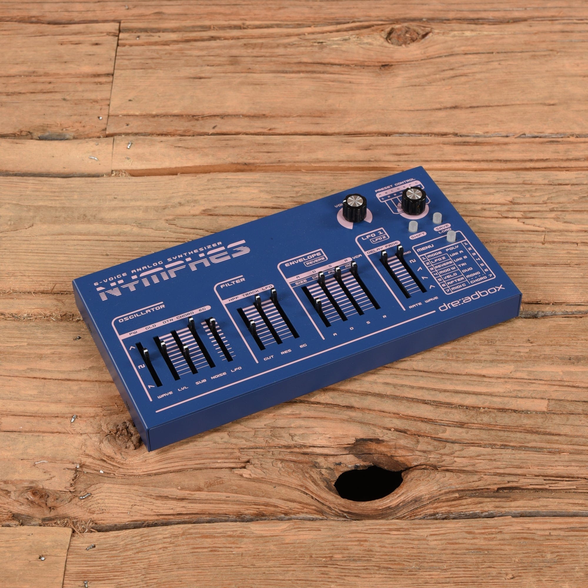 Dreadbox Nymphes 6-voice Desktop Analog Synthesizer Keyboards and Synths / Synths / Digital Synths