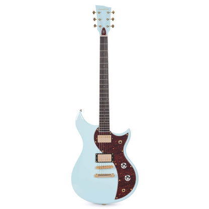 Dunable DE Cyclops v2 Gloss Daphne Blue w/Tortoise Guard & Gold Hardware Electric Guitars / Solid Body