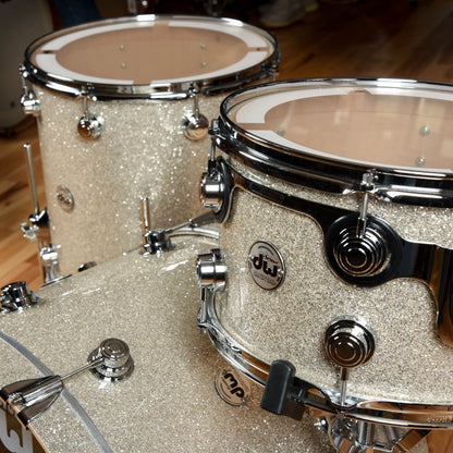 DW Collector's Maple 13/16/22 3pc. Drum Kit Broken Glass Drums and Percussion / Acoustic Drums / Full Acoustic Kits