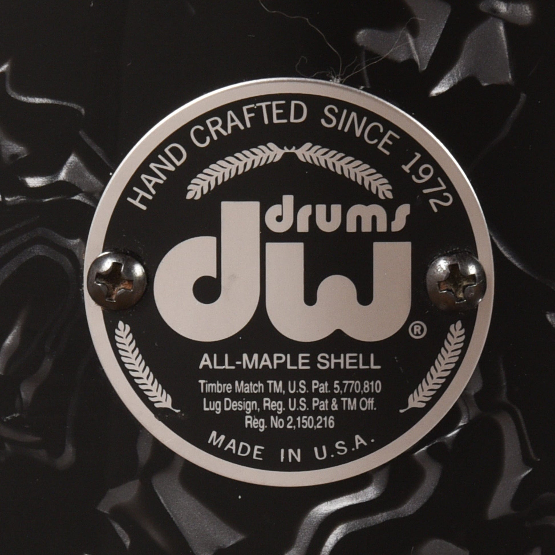 DW Collector's Series 10/12/14/22 4pc. Drum Kit Black Velvet Drums and Percussion / Acoustic Drums / Full Acoustic Kits