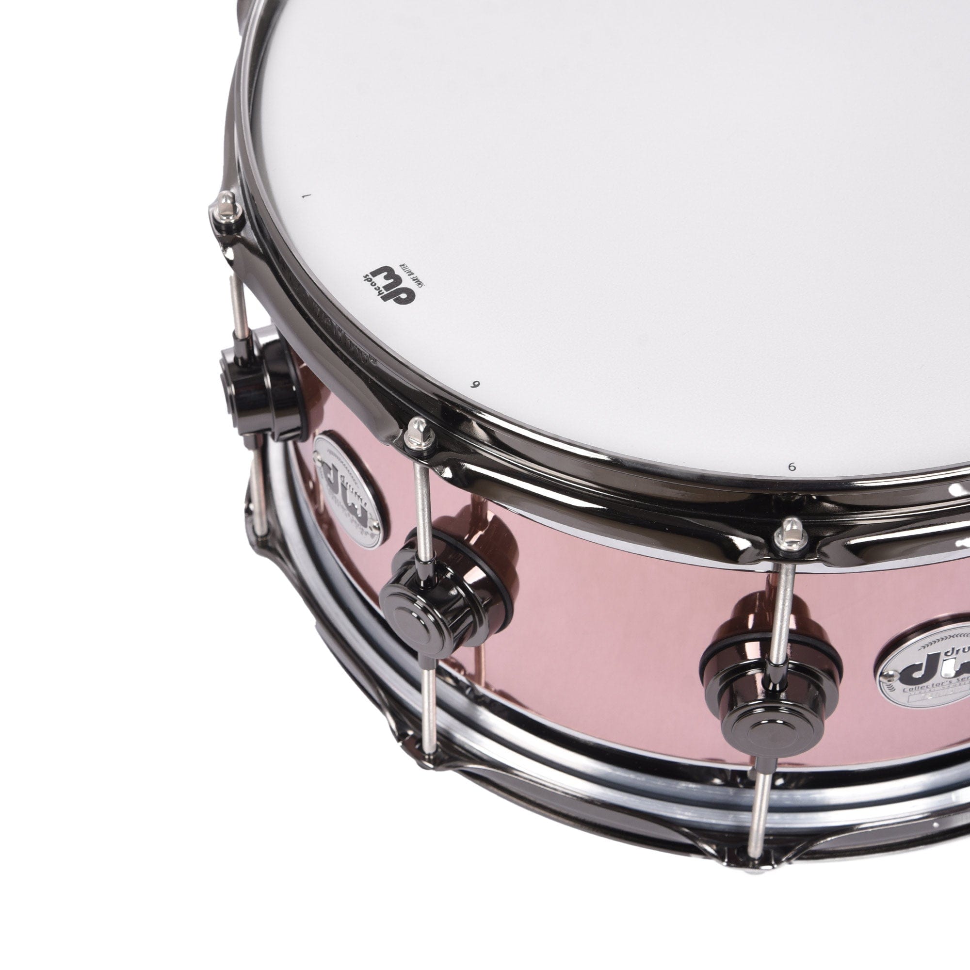 DW 7x14 Edge Snare Drum Rose Copper w/Black Nickel Hdw Drums and Percussion / Acoustic Drums / Snare