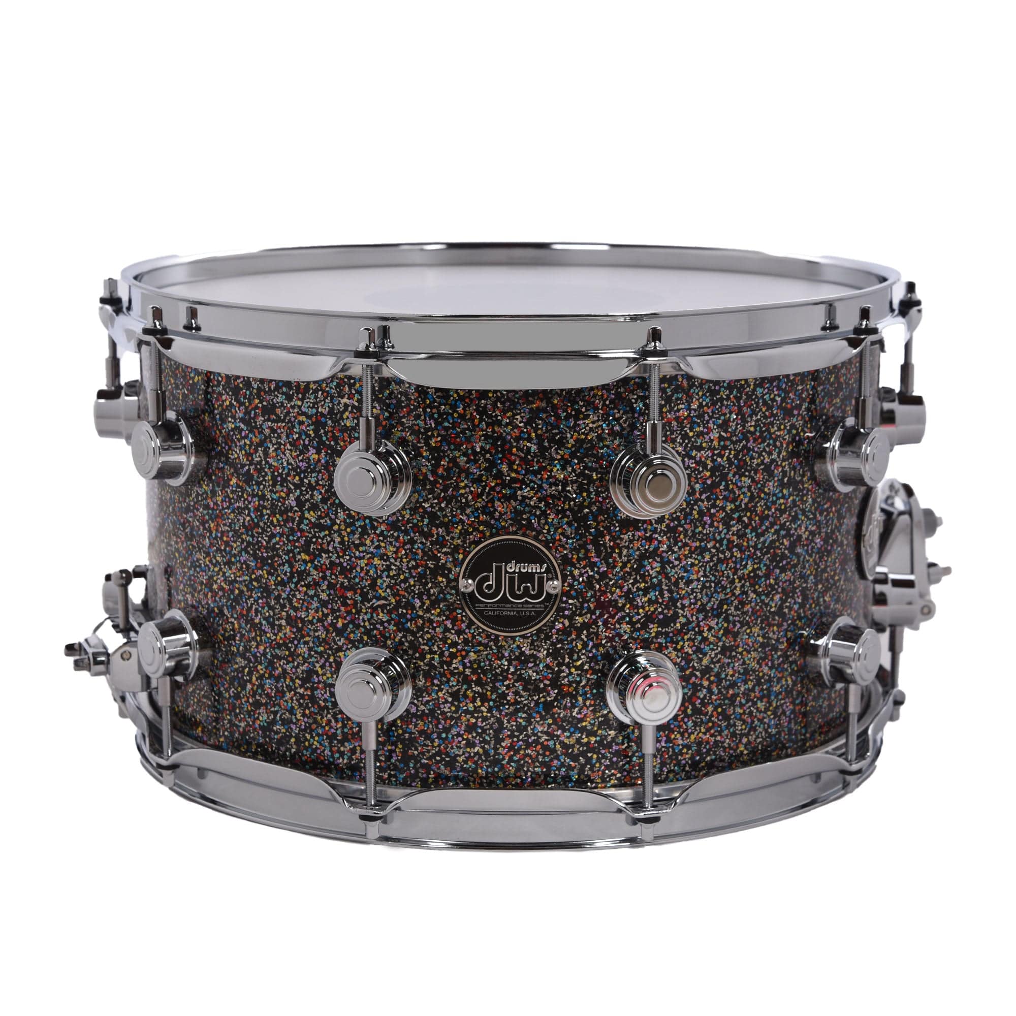 DW 8x14 Performance Series Snare Drum Confetti Sparkle Drums and Percussion / Acoustic Drums / Snare