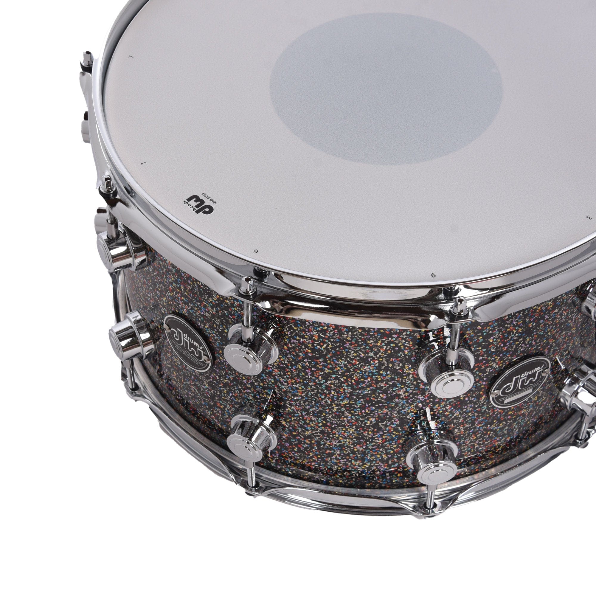 DW 8x14 Performance Series Snare Drum Confetti Sparkle Drums and Percussion / Acoustic Drums / Snare