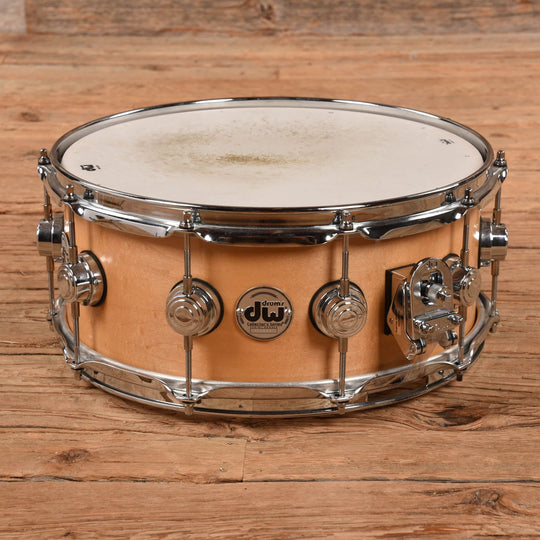 DW Collectors Maple Snare Drum 14x6.5 Satin Natural USED Drums and Percussion / Acoustic Drums / Snare