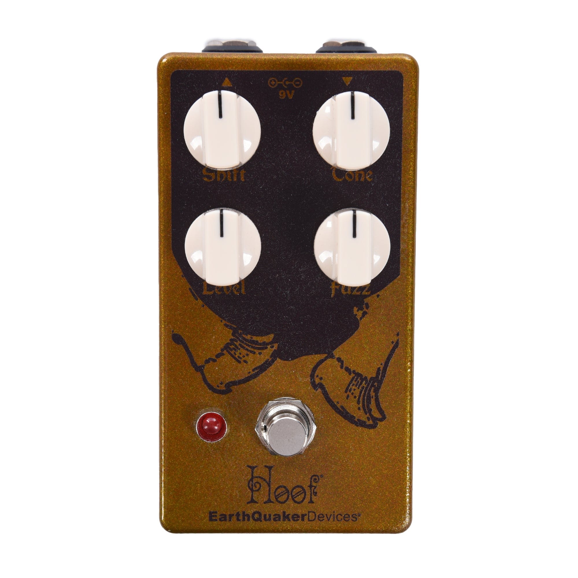 EarthQuaker Devices Hoof Germanium/Silicon Fuzz V2 One-of-a-Kind Color #05