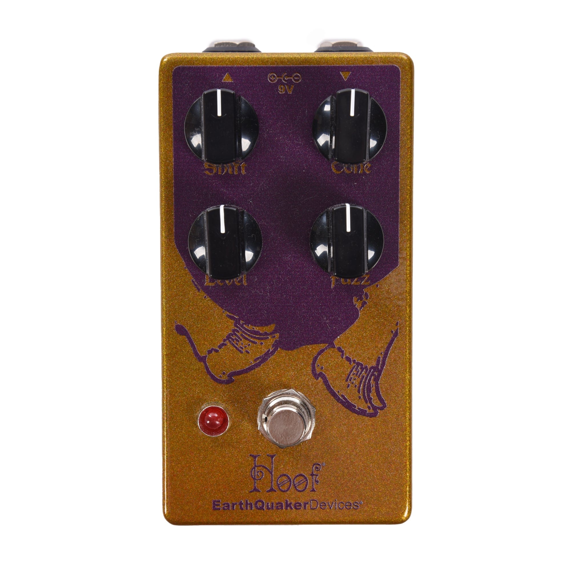 EarthQuaker Devices Hoof Germanium/Silicon Fuzz V2 One-of-a-Kind Color #09