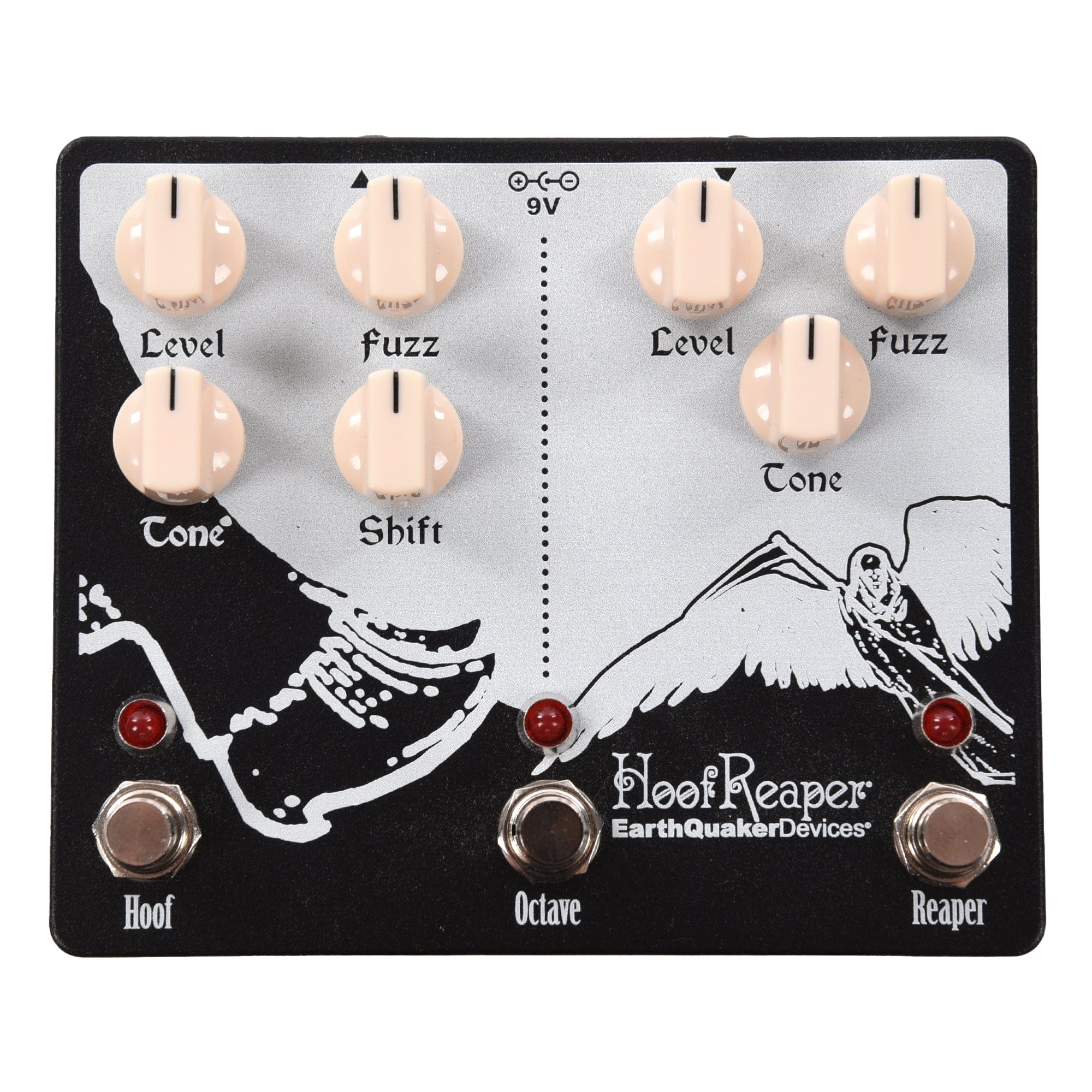 EarthQuaker Devices Hoof Reaper Dual Fuzz V2 One-of-a-Kind Color #02 –  Chicago Music Exchange