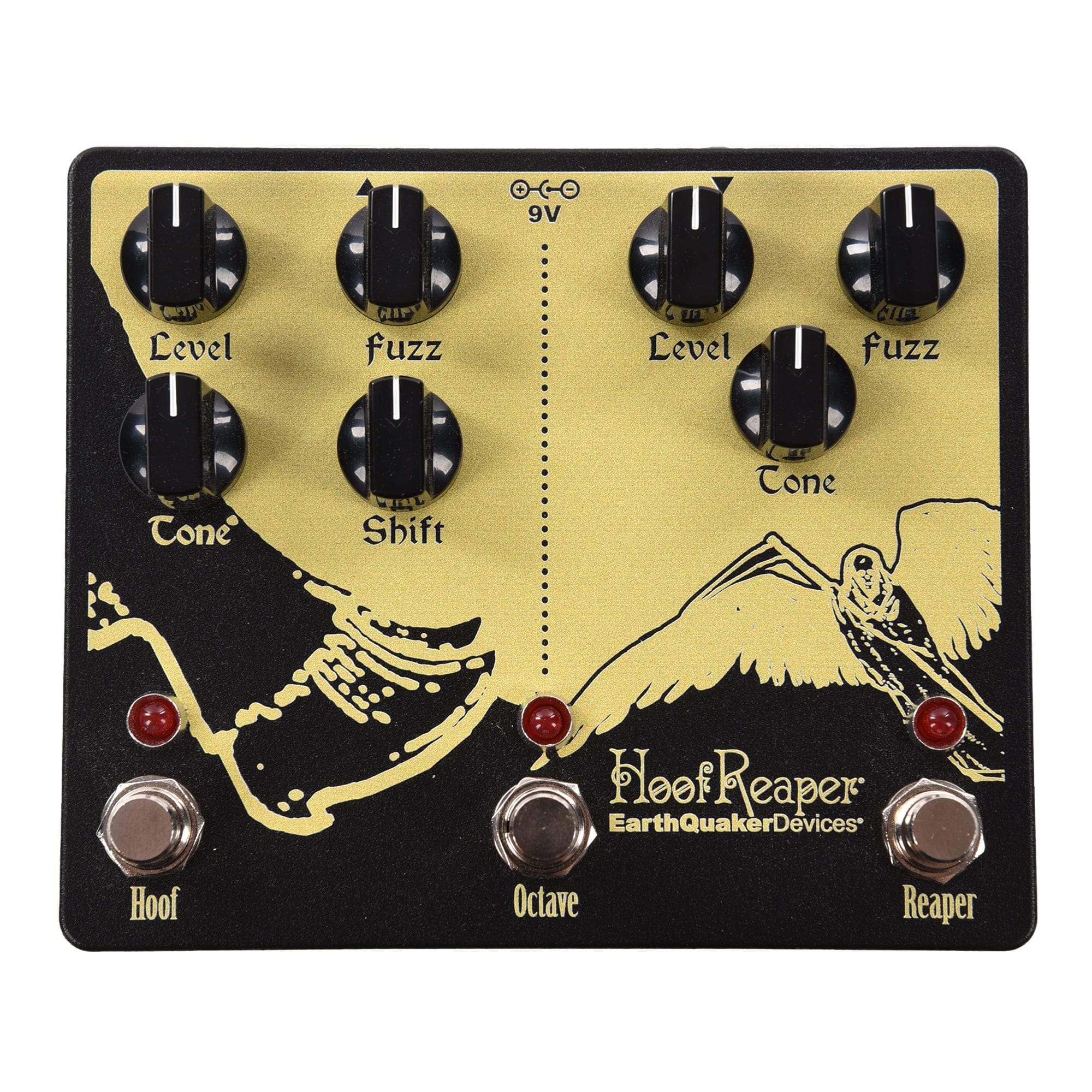 EarthQuaker Devices Hoof Reaper Dual Fuzz V2 One-of-a-Kind Color #04 –  Chicago Music Exchange