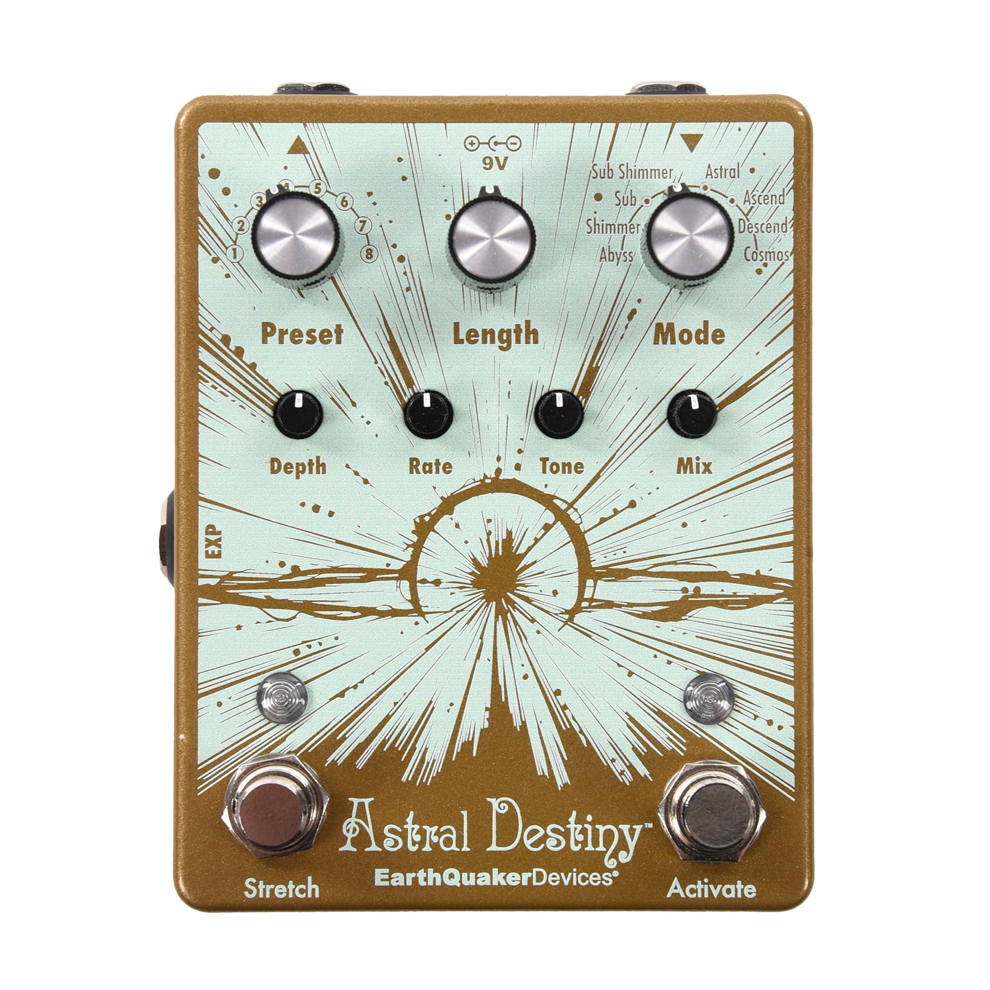 EarthQuaker Devices Astral Destiny Octal Octave Reverberation Odyssey One-of-a-Kind Color #05 Effects and Pedals / Reverb