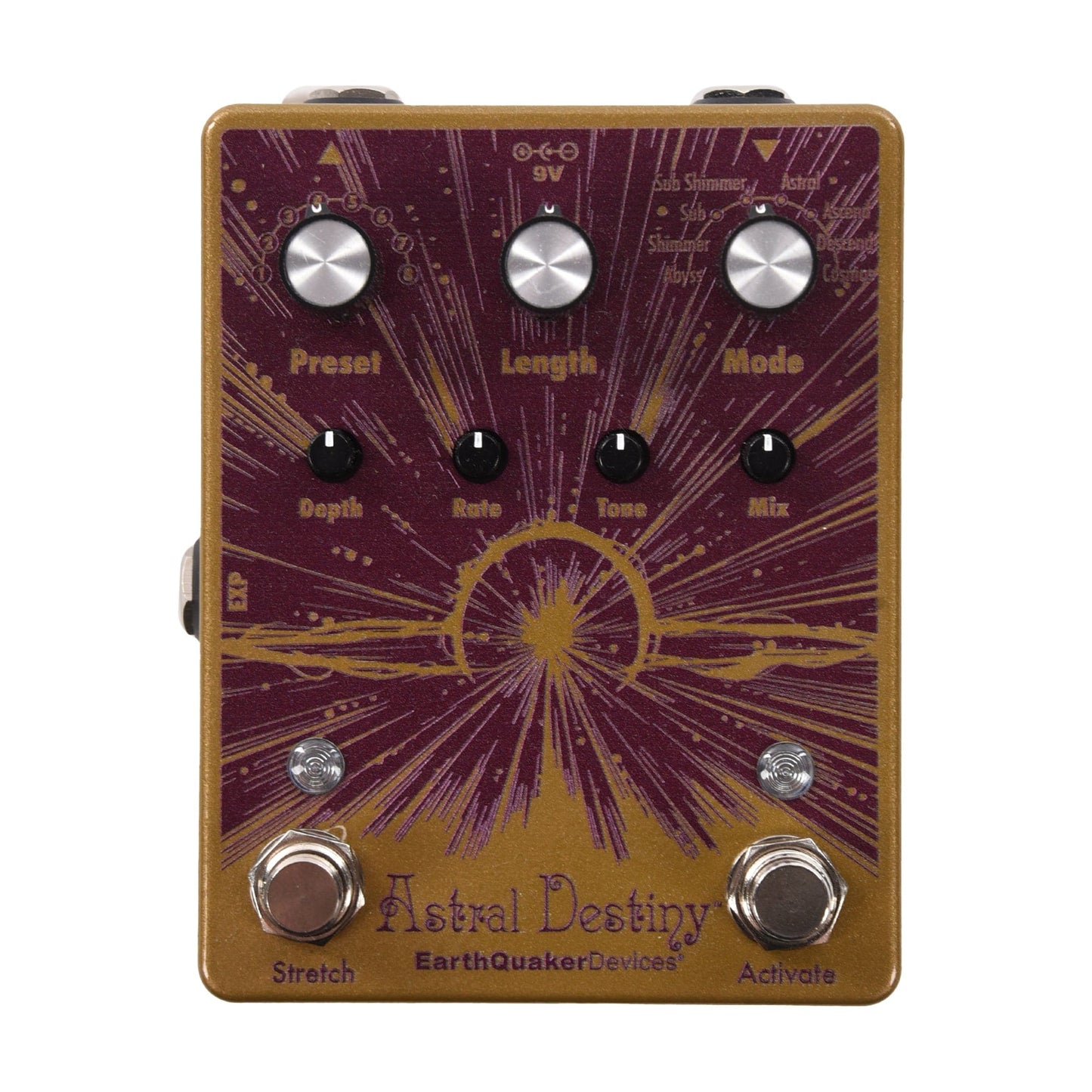 EarthQuaker Devices Astral Destiny Octal Octave Reverberation Odyssey One-of-a-Kind Color #08 Effects and Pedals / Reverb