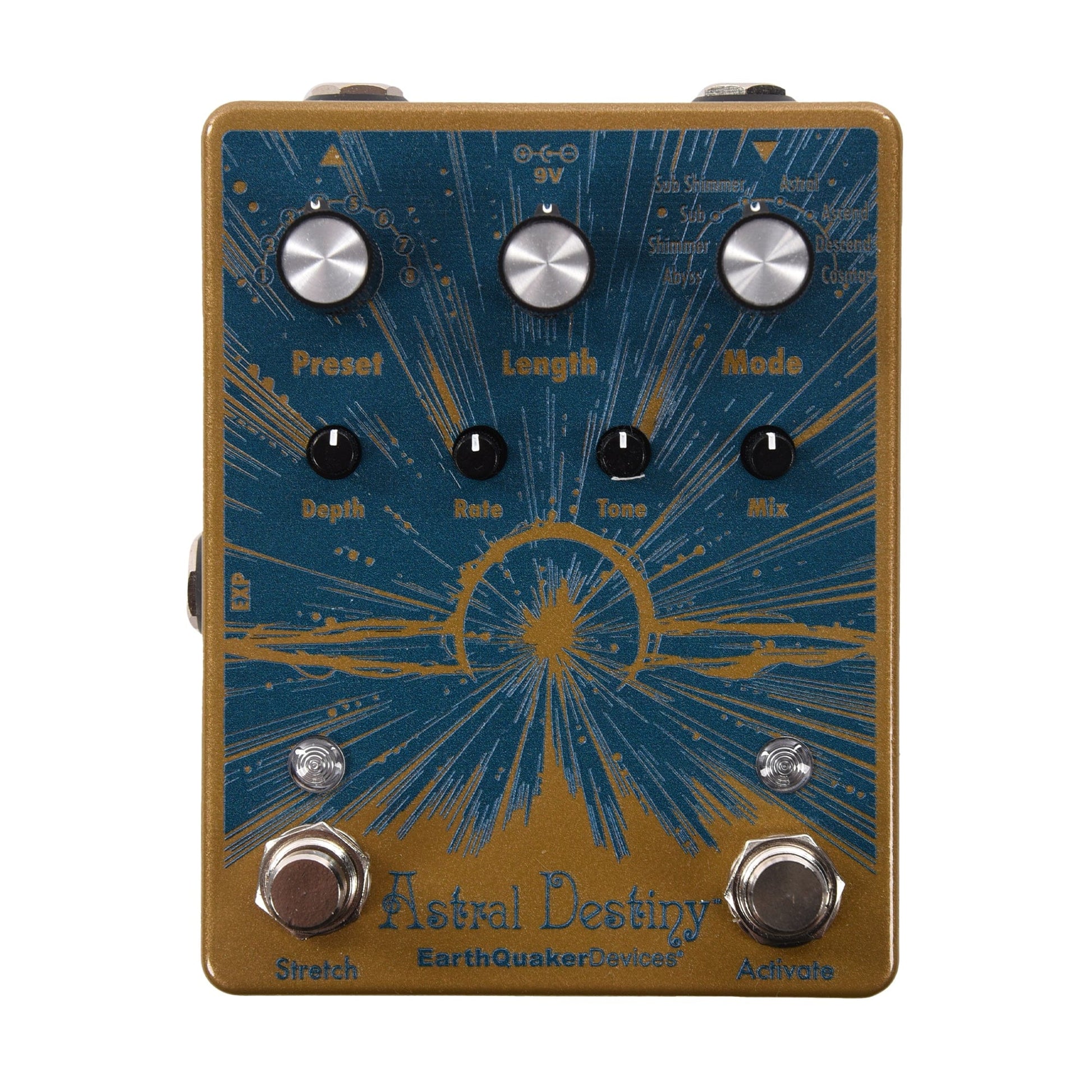 EarthQuaker Devices Astral Destiny Octal Octave Reverberation Odyssey One-of-a-Kind Color #09 Effects and Pedals / Reverb