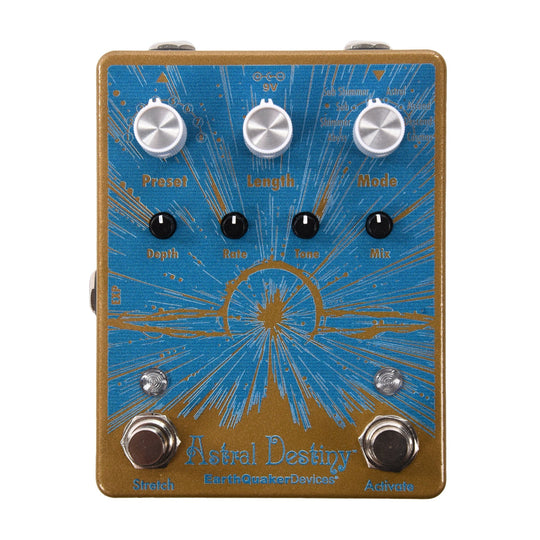 EarthQuaker Devices Astral Destiny Octal Octave Reverberation Odyssey One-of-a-Kind Color #16 Effects and Pedals / Reverb