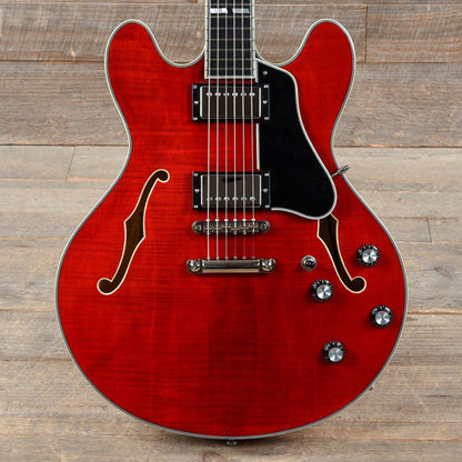 Eastman T486 Thinline Red w/Seymour Duncan Humbuckers Electric Guitars / Semi-Hollow