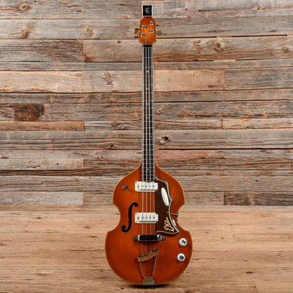 EKO Model 995 Violin Bass Natural 1960s Bass Guitars / 4-String