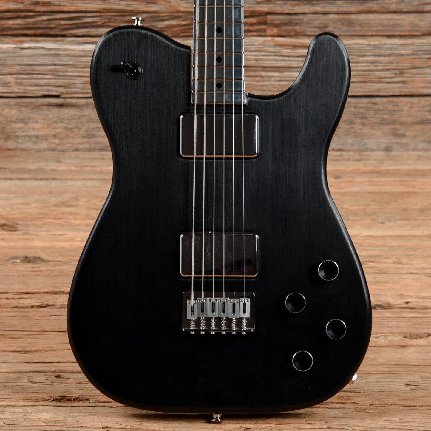 Electrical Guitar Company TT2 Baritone Black Anodized Electric Guitars / Solid Body