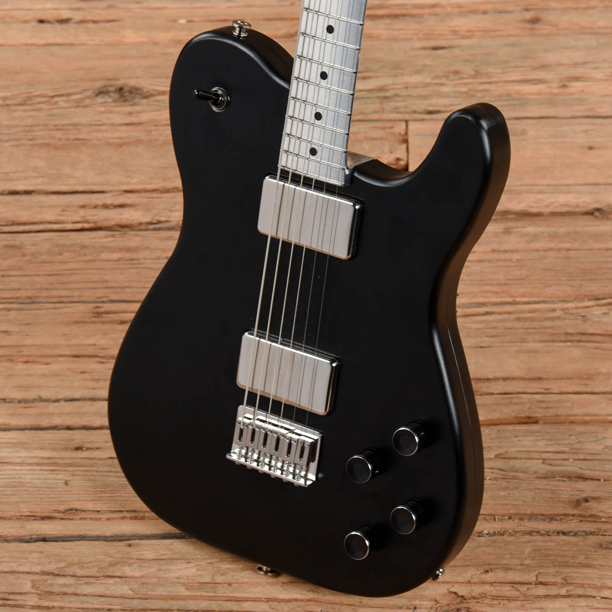 Electrical Guitar Company TT2 Baritone Black Anodized Electric Guitars / Solid Body