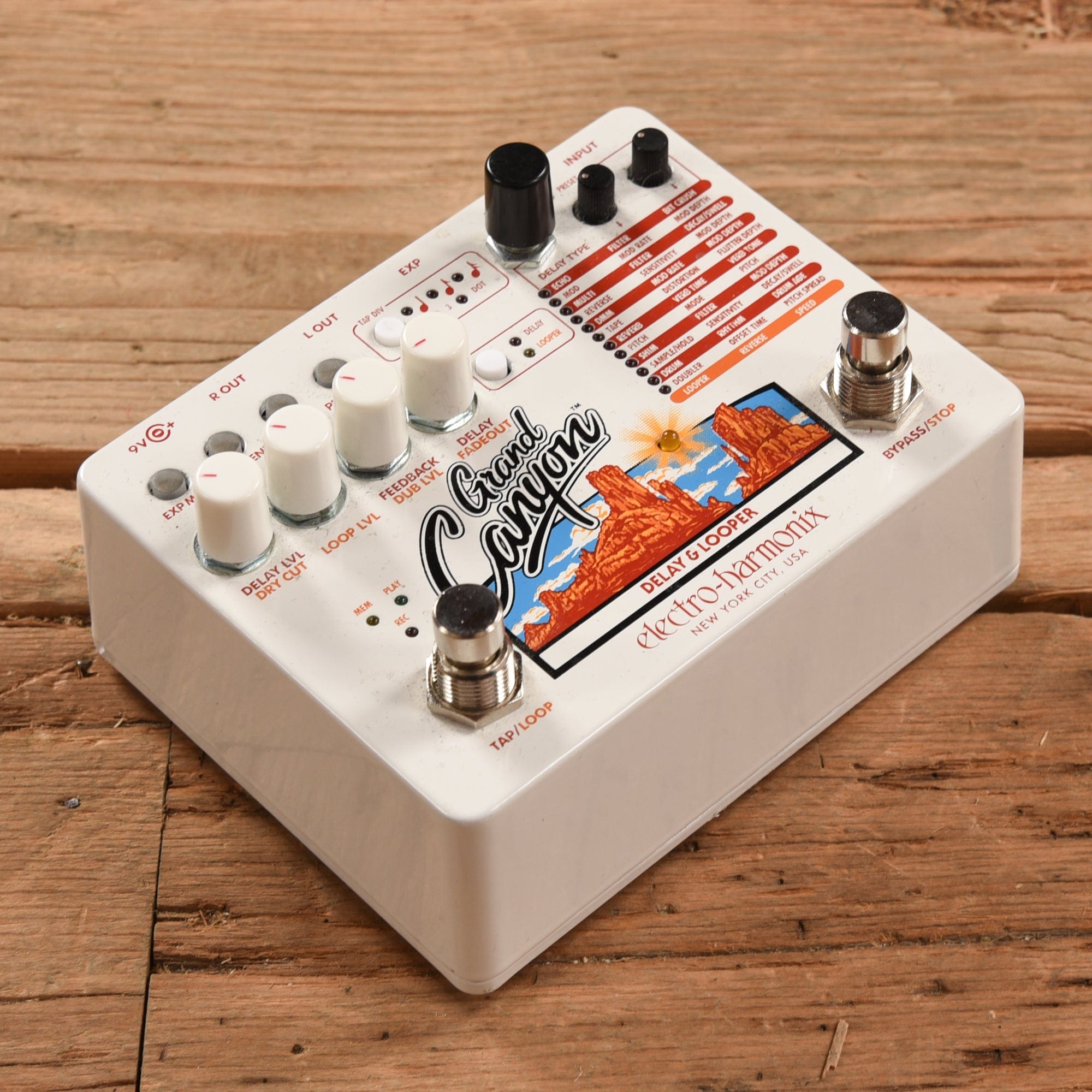 Electro-Harmonix Grand Canyon Delay and Looper – Chicago Music