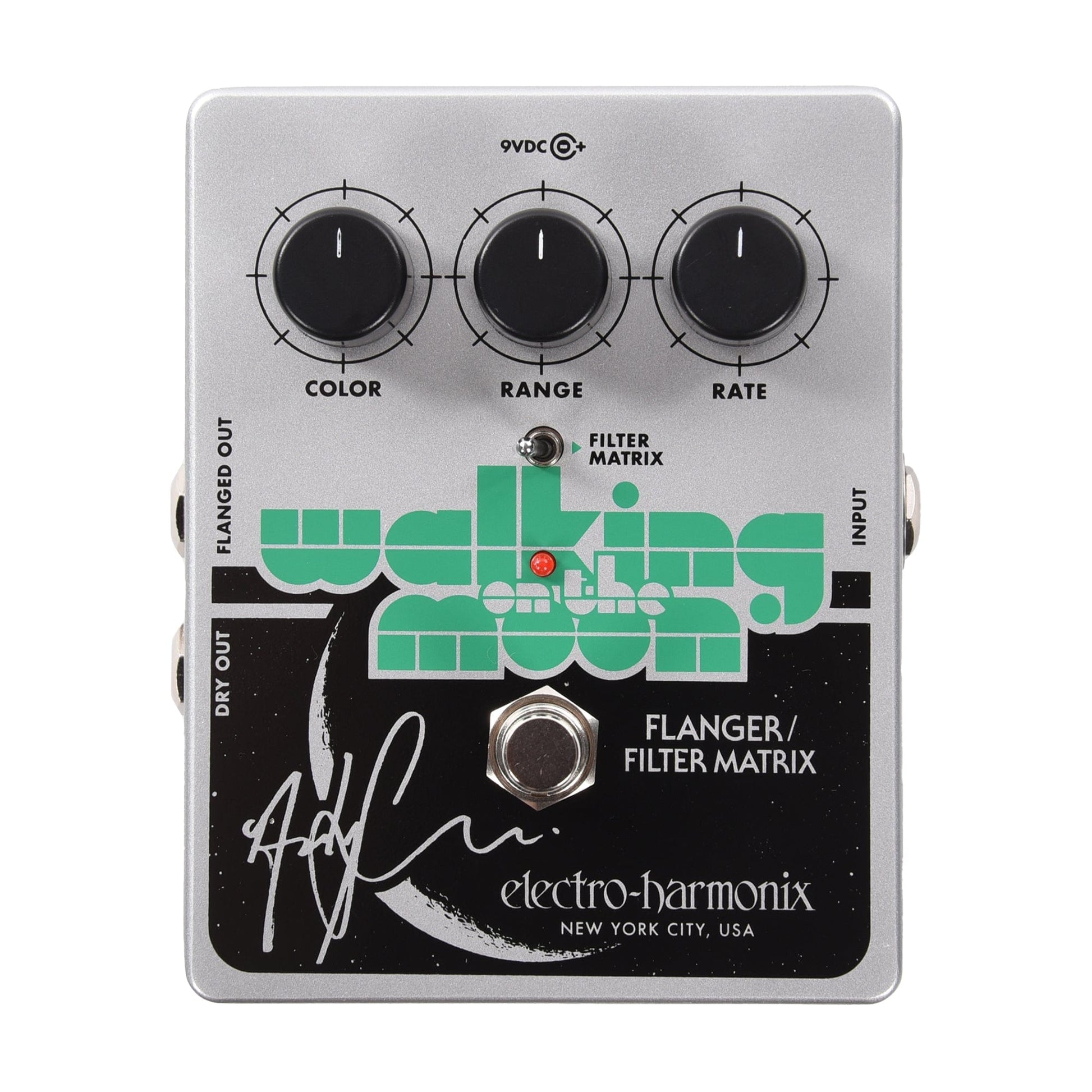 Electro Harmonix Andy Summers Walking on the Moon Analog Flanger Pedal Effects and Pedals / Phase Shifters