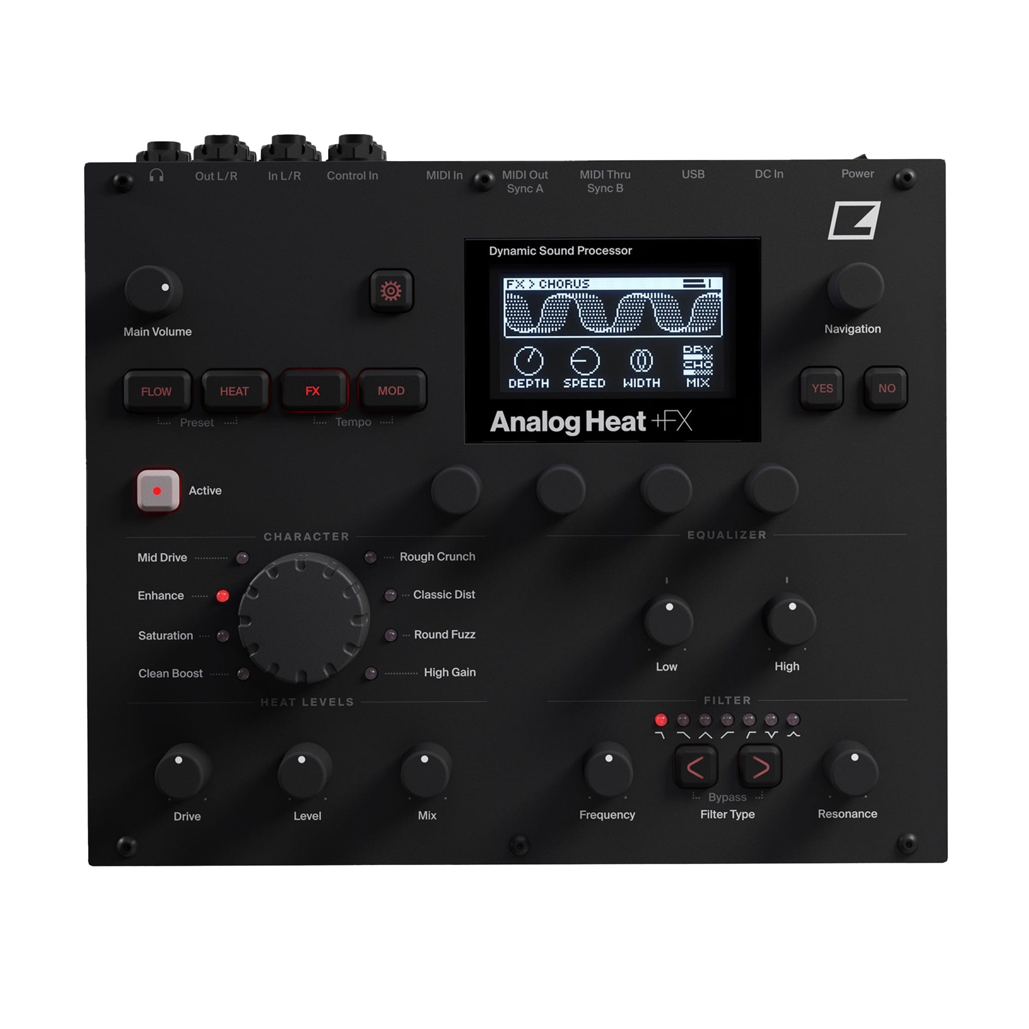 Elektron Analog Heat +FX Dynamic Sound Processor Pro Audio / Outboard Gear / Multi-Effect