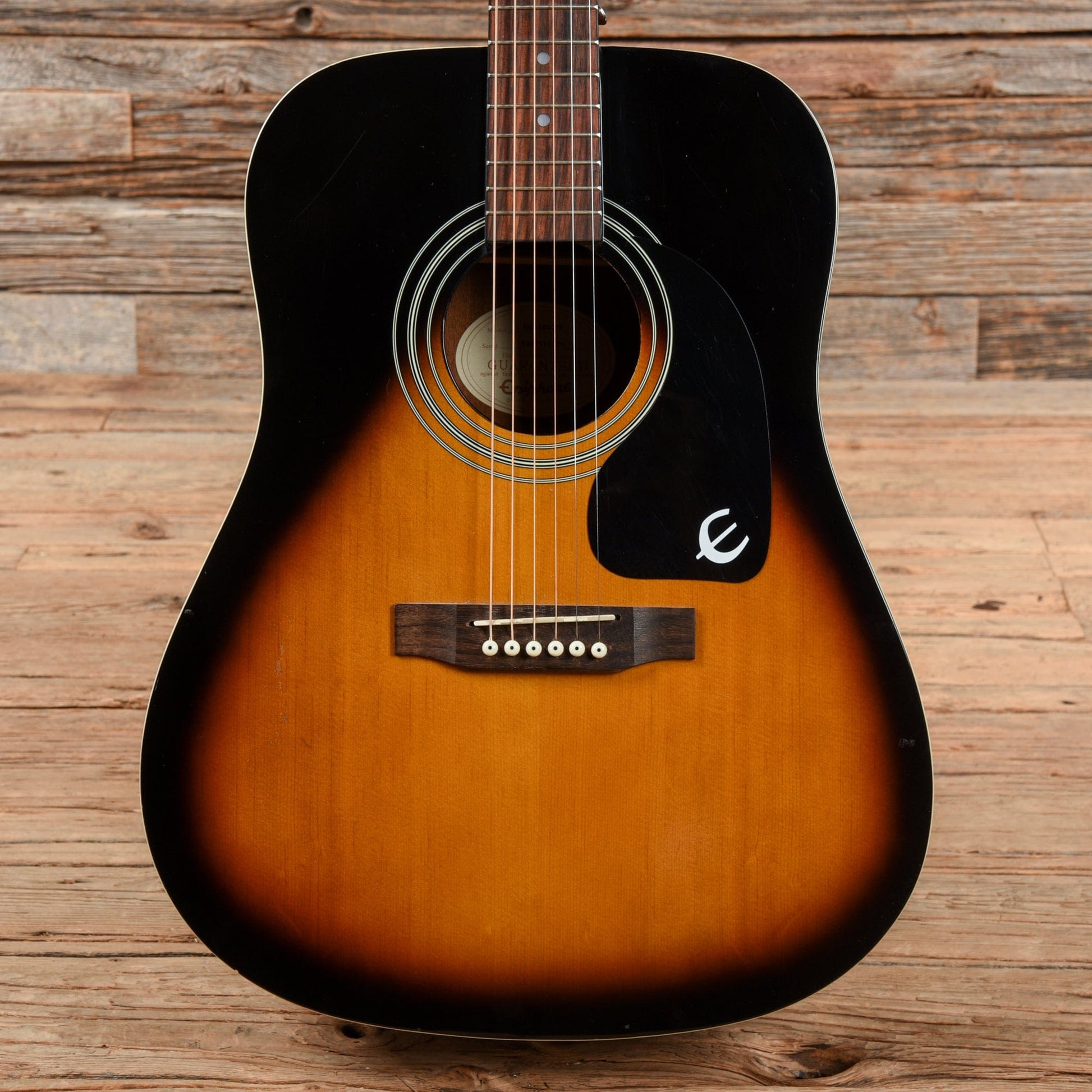 Epiphone DR-100 Sunburst Acoustic Guitars / Dreadnought