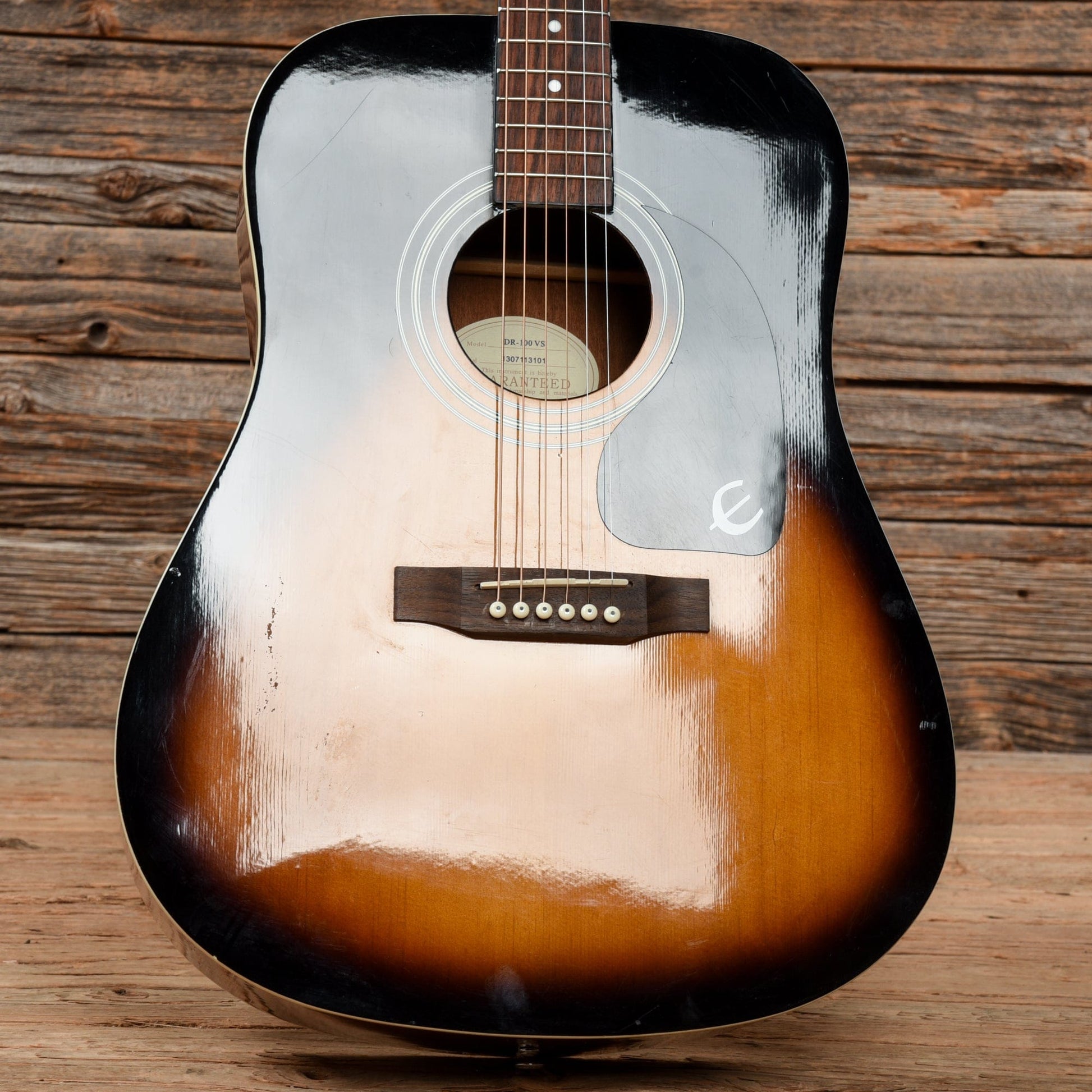 Epiphone DR-100 Sunburst Acoustic Guitars / Dreadnought