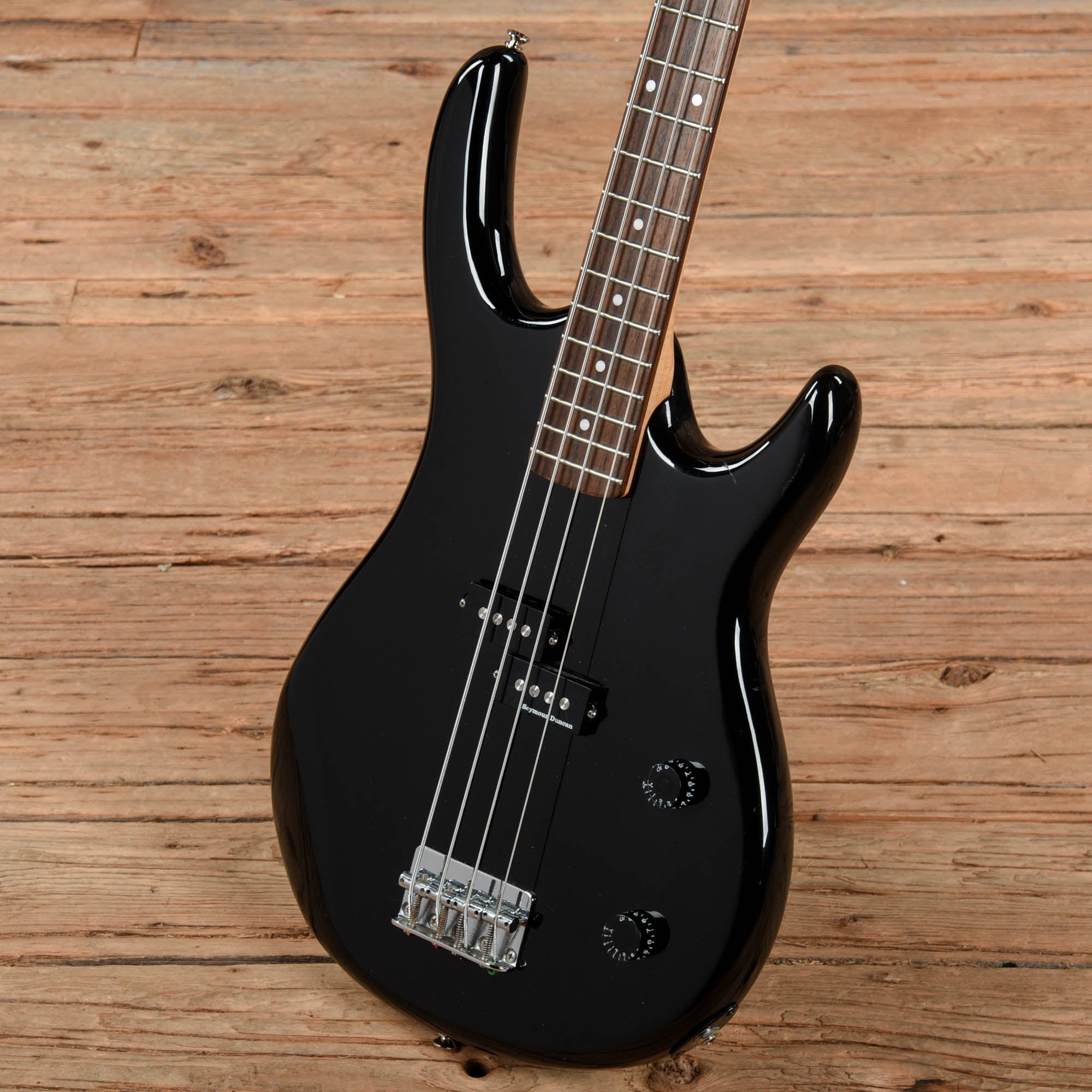 Epiphone Embassy Bass Black Bass Guitars / 4-String