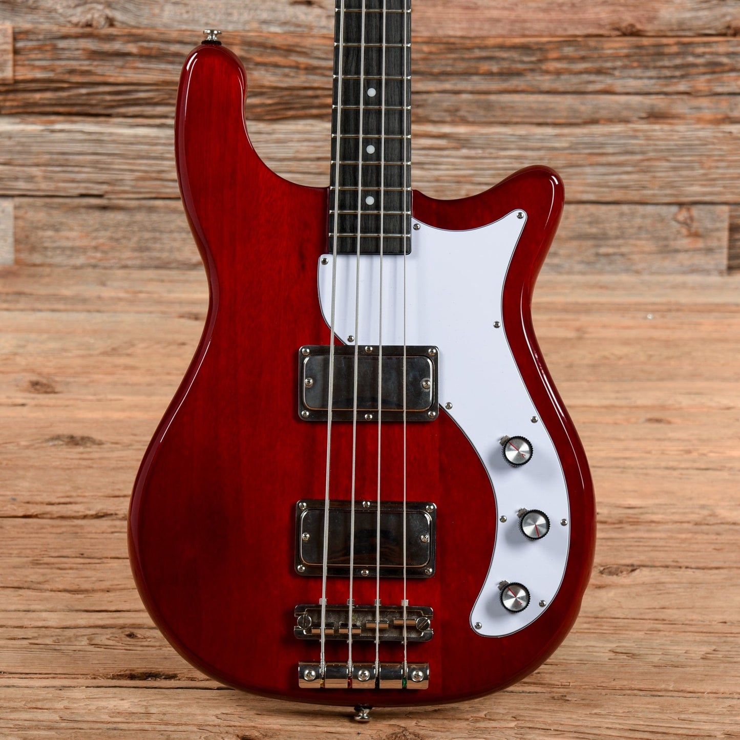 Epiphone Embassy Pro Bass Cherry 2017 Bass Guitars / 4-String