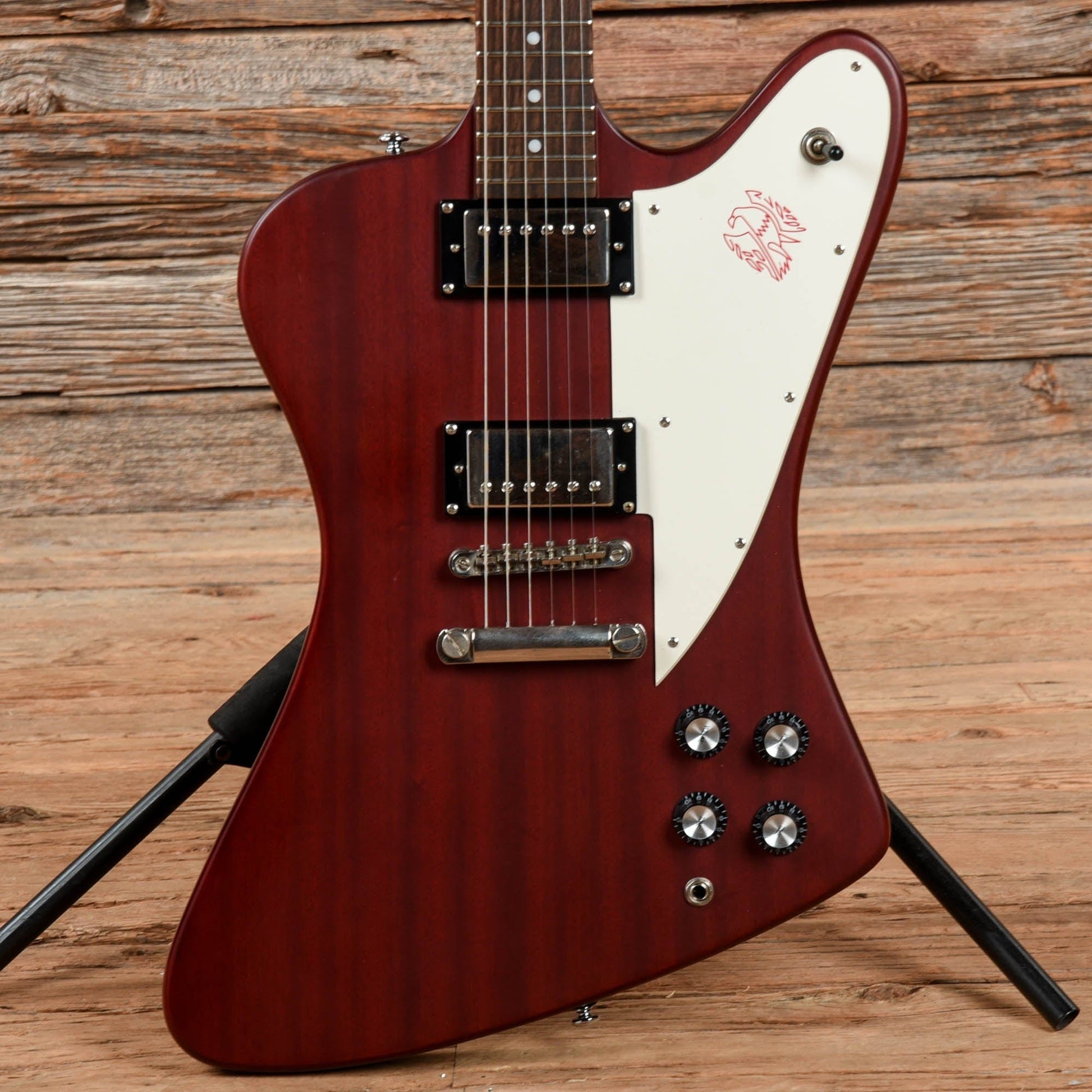 Epiphone Firebird Studio Satin Cherry 2009 Bass Guitars / 5-String or More