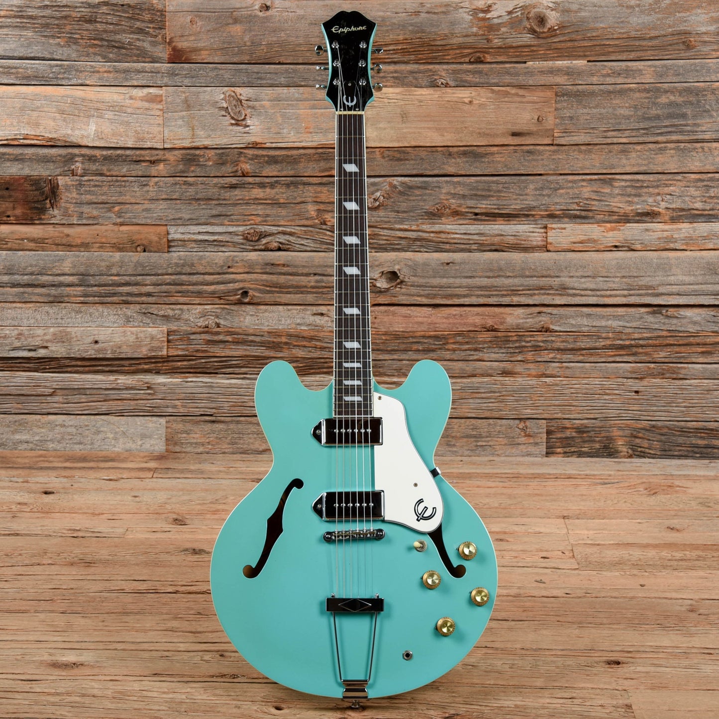 Epiphone Casino TQ (Peerless Factory) Turquoise 1999 Electric Guitars / Hollow Body