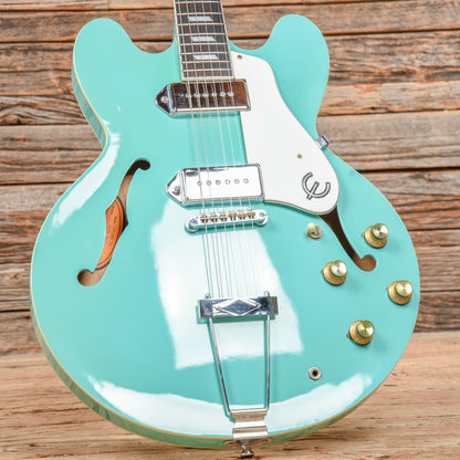 Epiphone Casino TQ (Peerless Factory) Turquoise 1999 Electric Guitars / Hollow Body