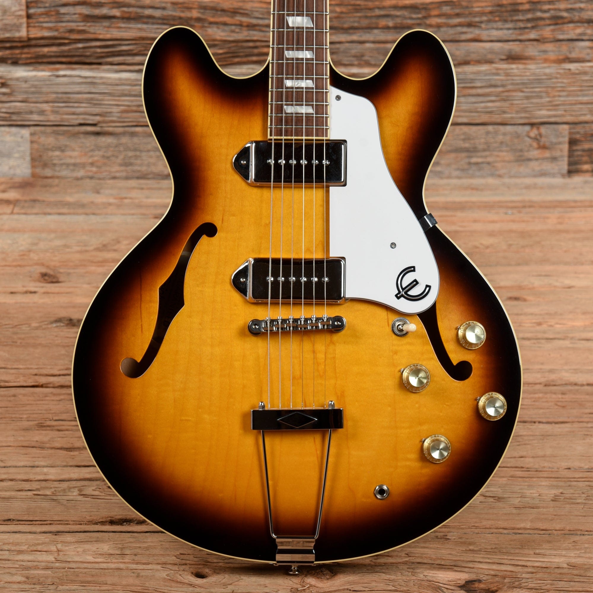 Epiphone elitist 1965 on sale casino vintage sunburst