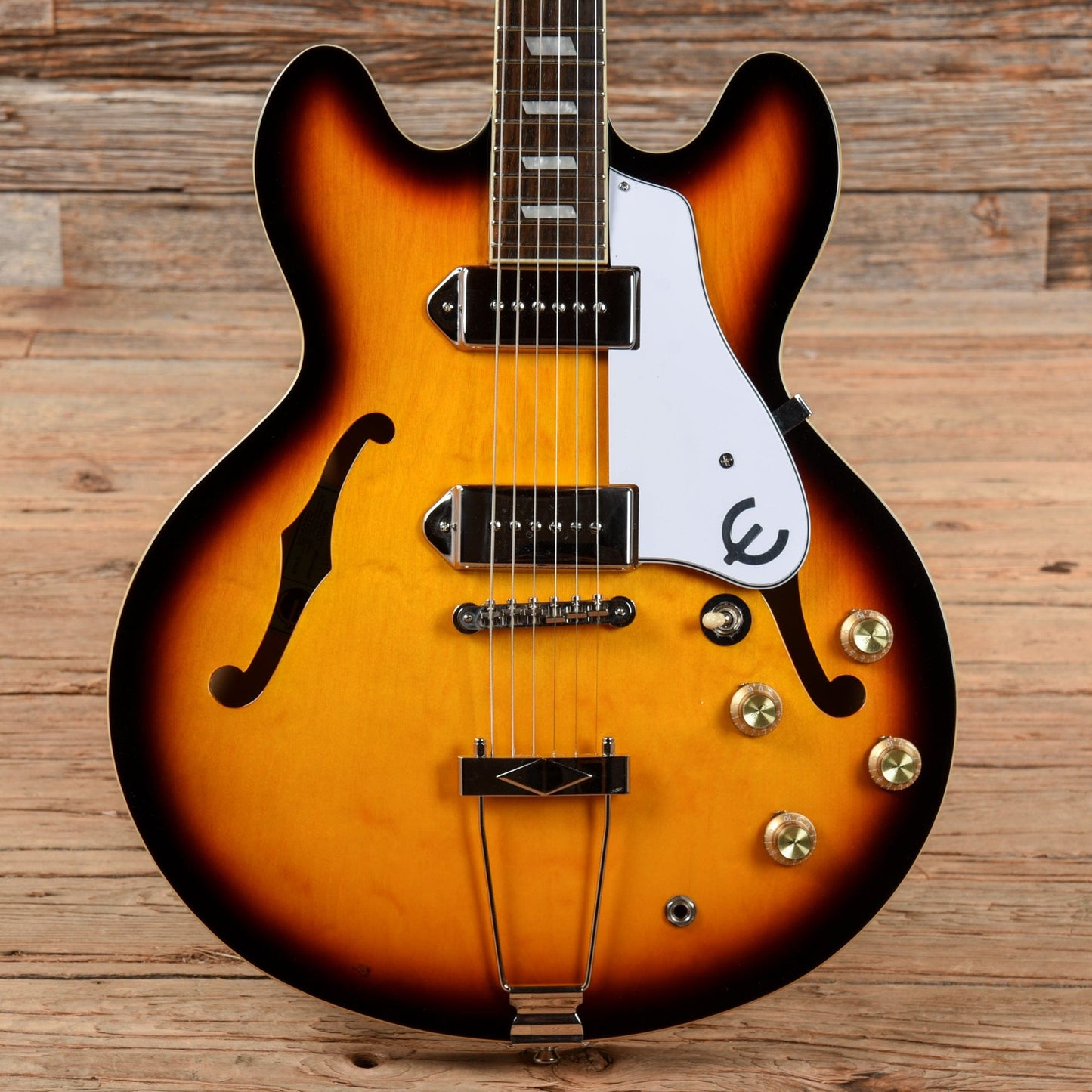 Epiphone "Inspired By" John Lennon Signature '65 Casino Sunburst Electric Guitars / Hollow Body