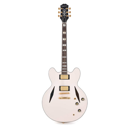 Epiphone Artist Emily Wolfe "White Wolfe" Sheraton Aged Bone White Electric Guitars / Semi-Hollow