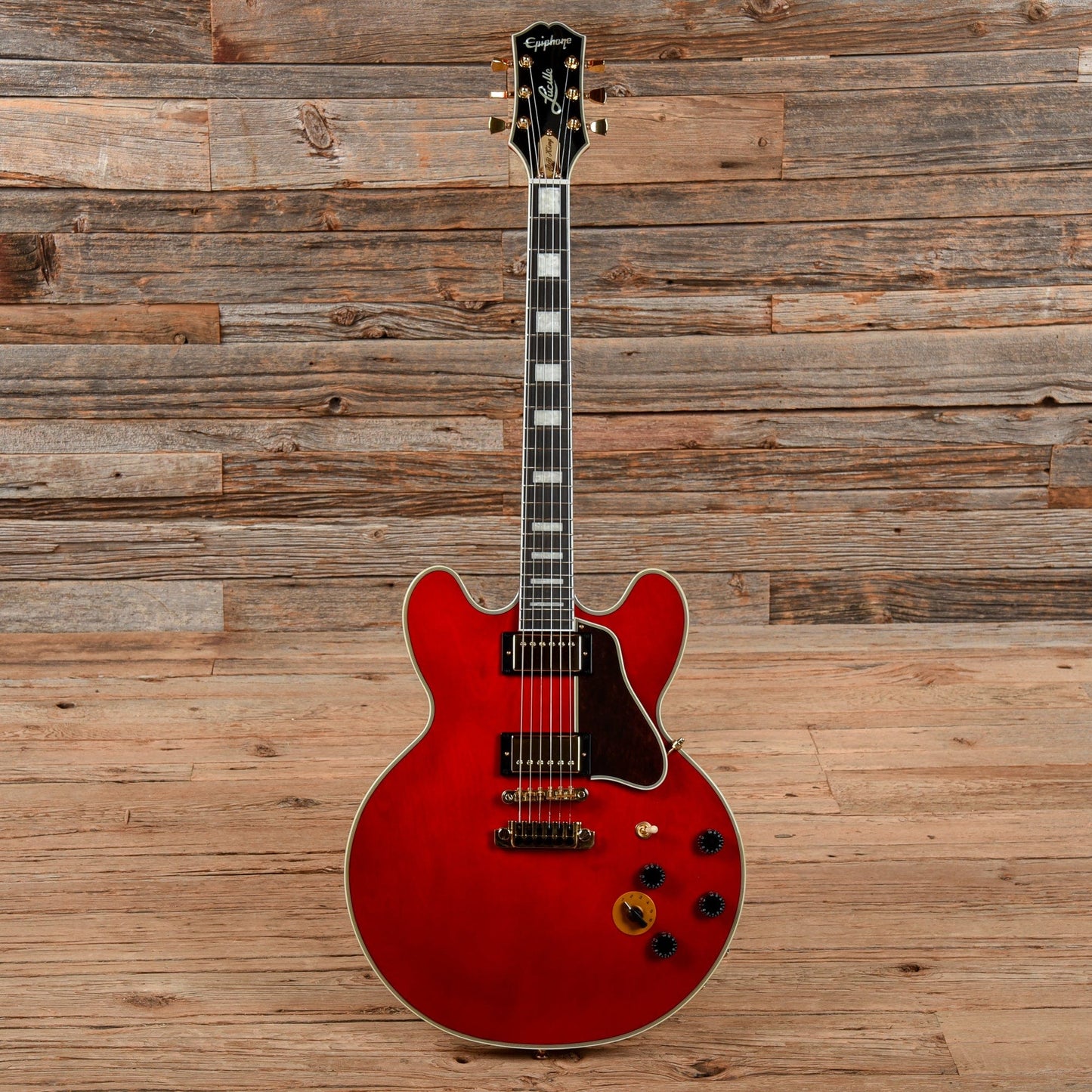 Epiphone BB King Lucille Cherry 2021 Electric Guitars / Semi-Hollow