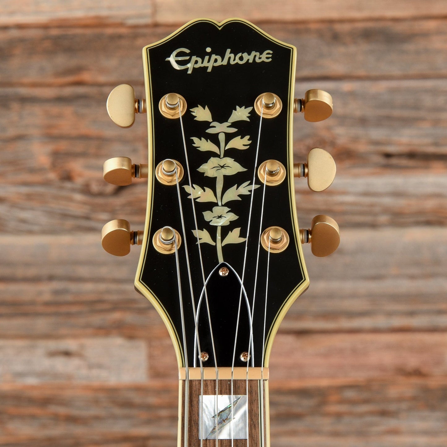 Epiphone Emily Wolfe Signature Sheraton Satin Black 2020 Electric Guitars / Semi-Hollow