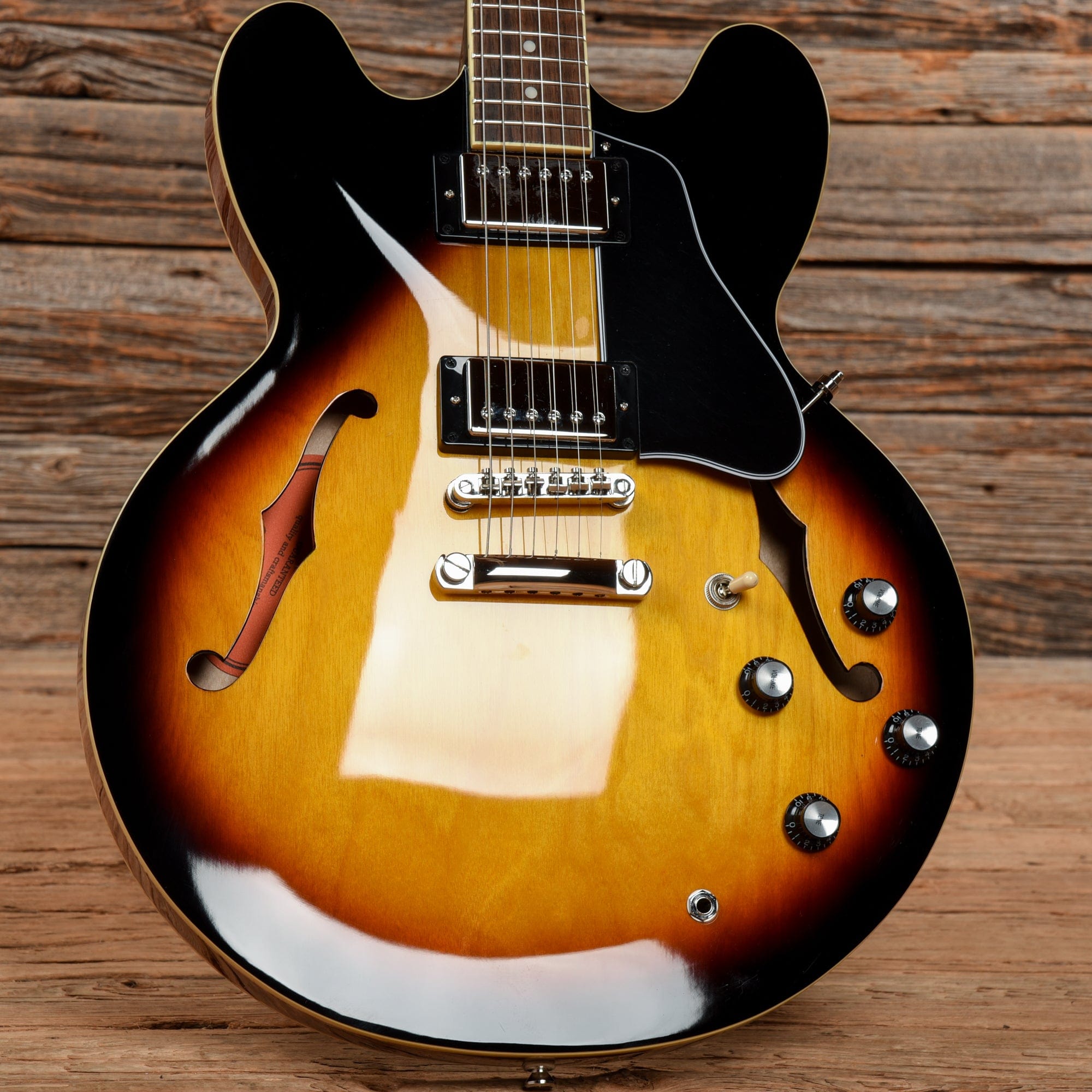 Epiphone ES-335 Dot Sunburst 2022 Electric Guitars / Semi-Hollow