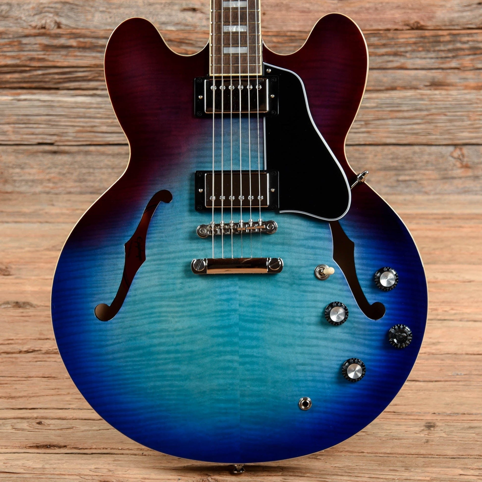 Epiphone ES-335 Figured Blue Burst 2020 Electric Guitars / Semi-Hollow