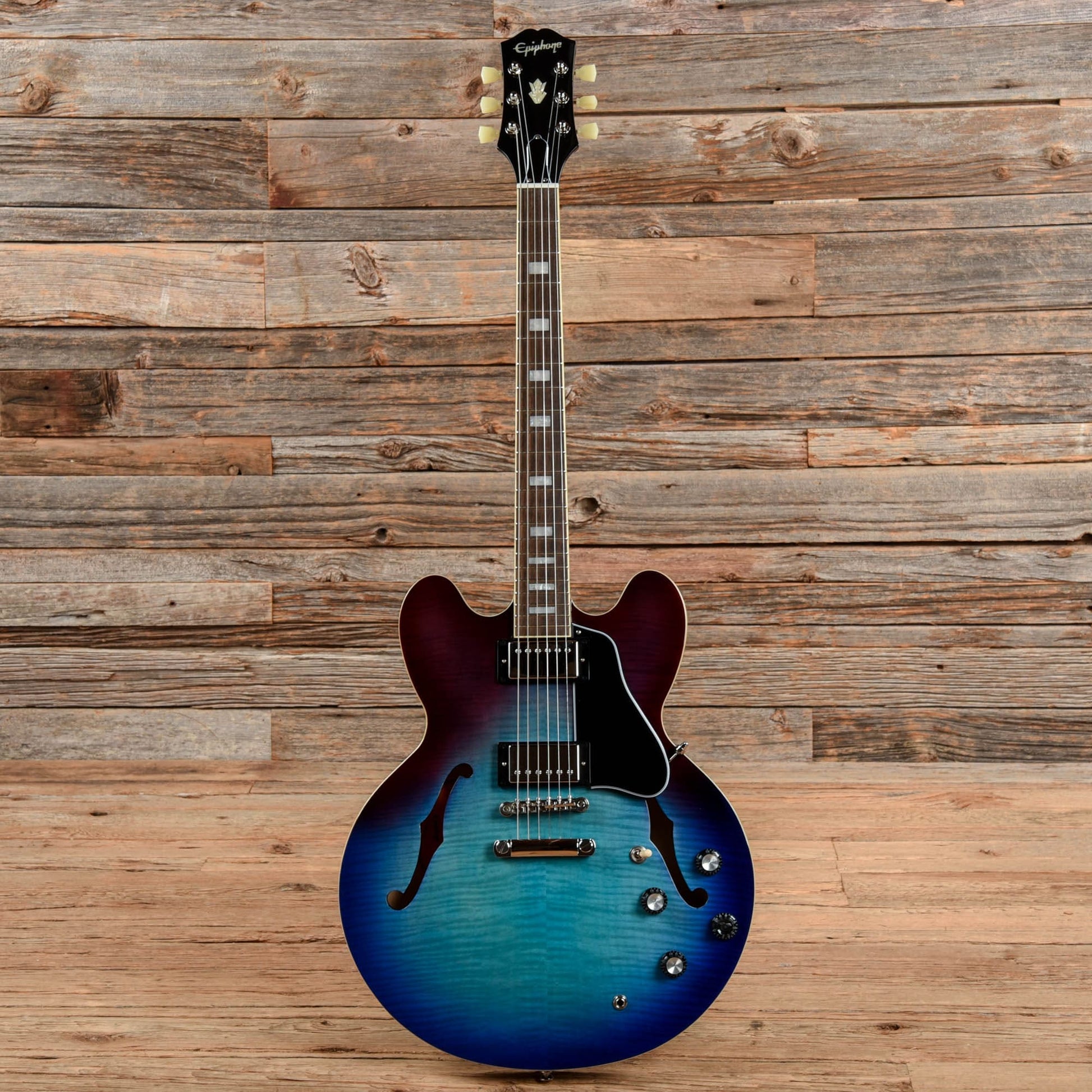 Epiphone ES-335 Figured Blue Burst 2020 Electric Guitars / Semi-Hollow