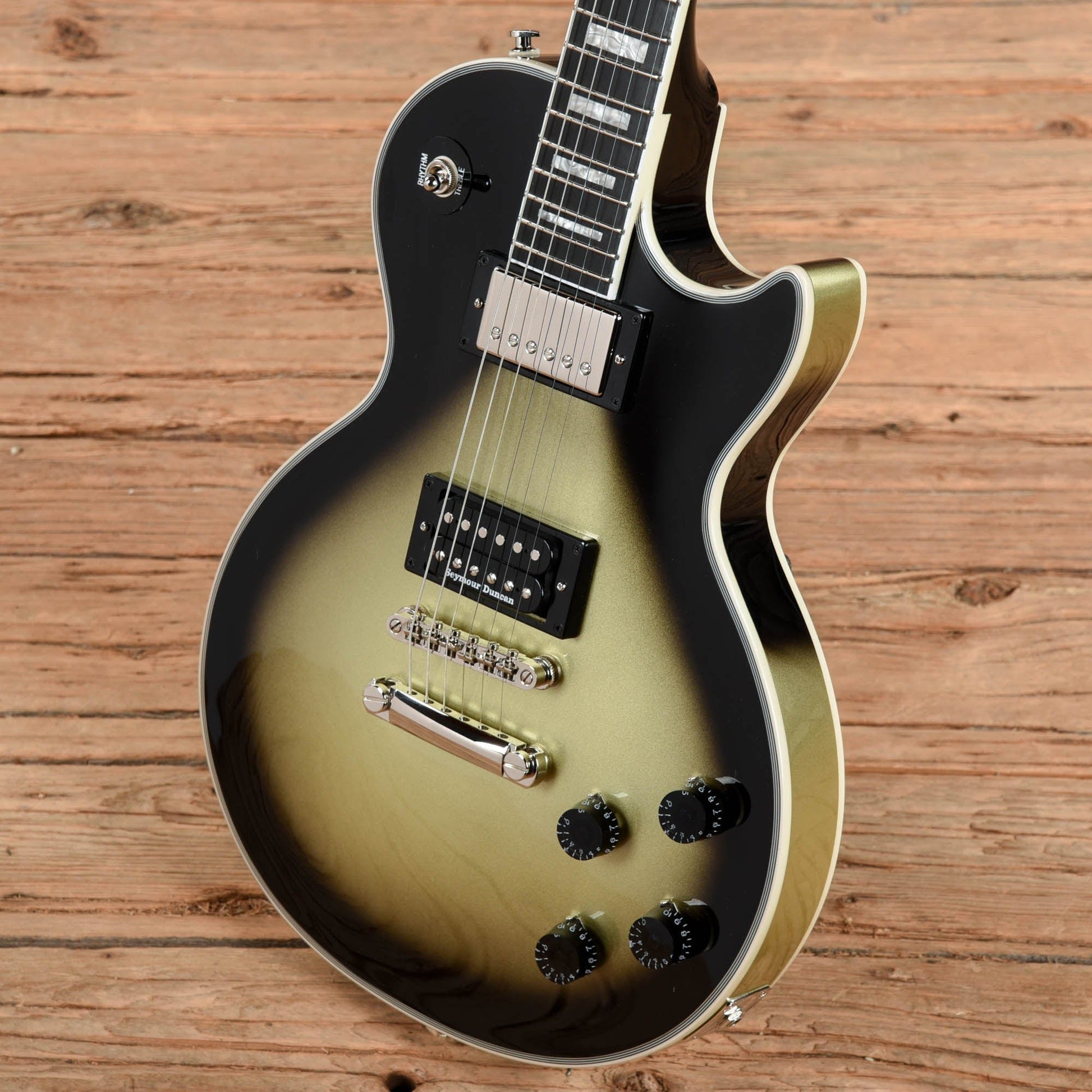 Epiphone Adam Jones Signature Art Series Les Paul Custom Silverburst 2022 Electric Guitars / Solid Body