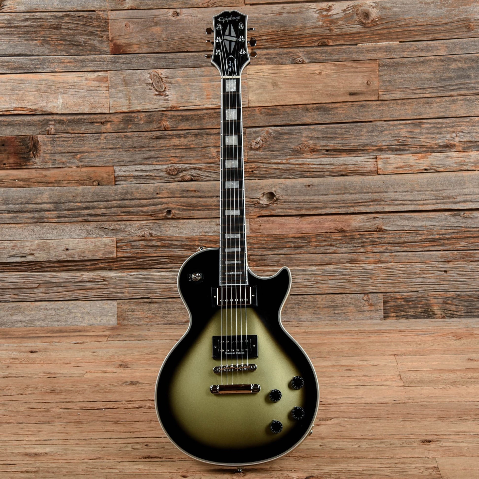 Epiphone Adam Jones Signature Art Series Les Paul Custom Silverburst 2022 Electric Guitars / Solid Body