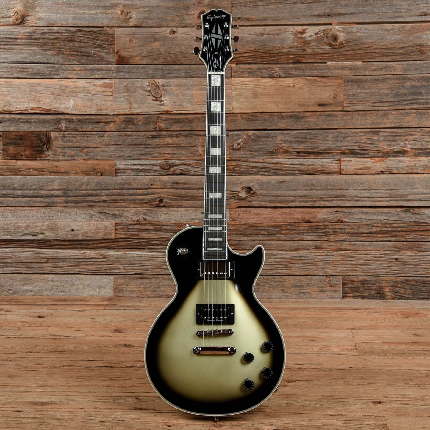 Epiphone Adam Jones Signature Art Series Les Paul Custom Silverburst 2023 Electric Guitars / Solid Body