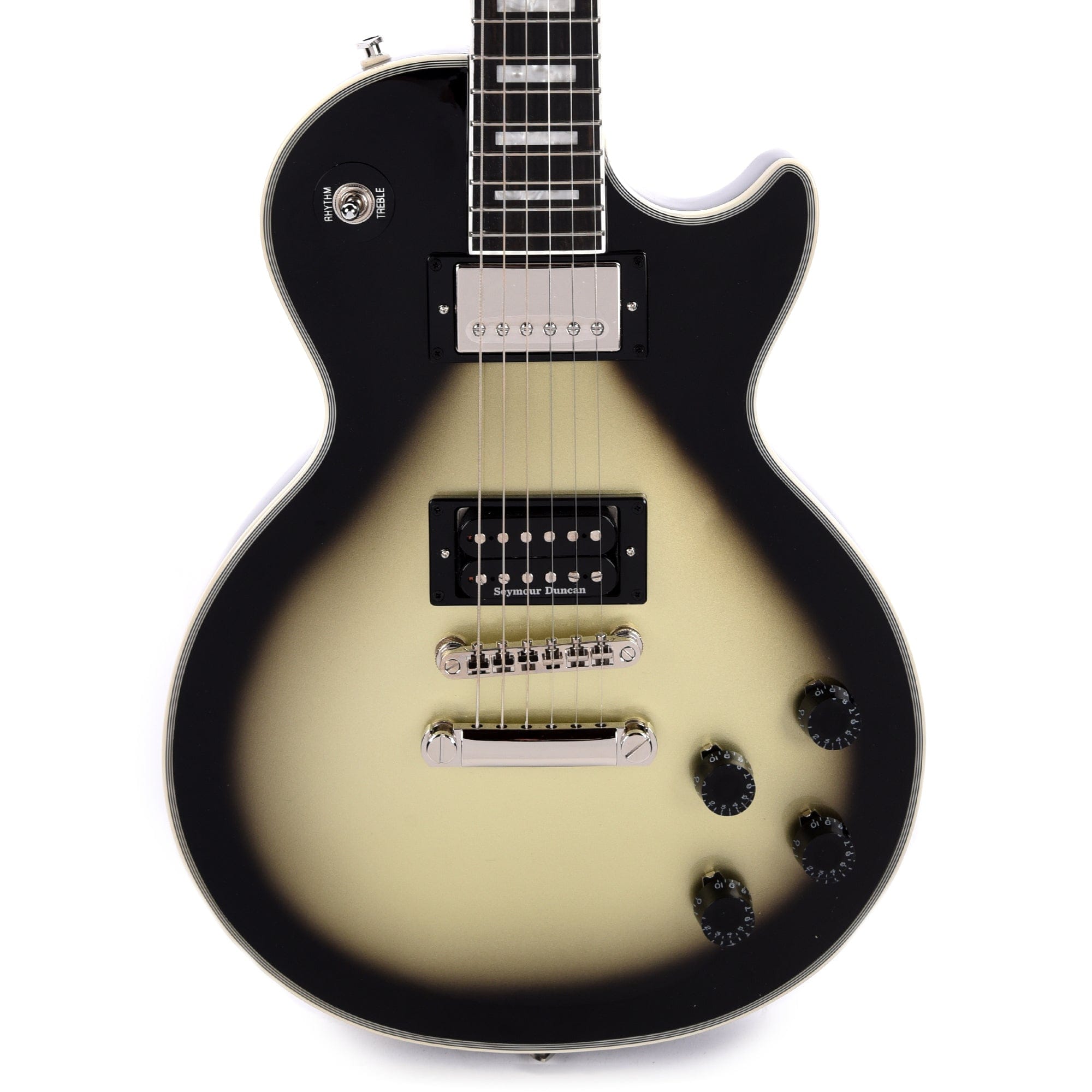 Epiphone Adam Jones Les Paul Custom Antique Silverburst Stud