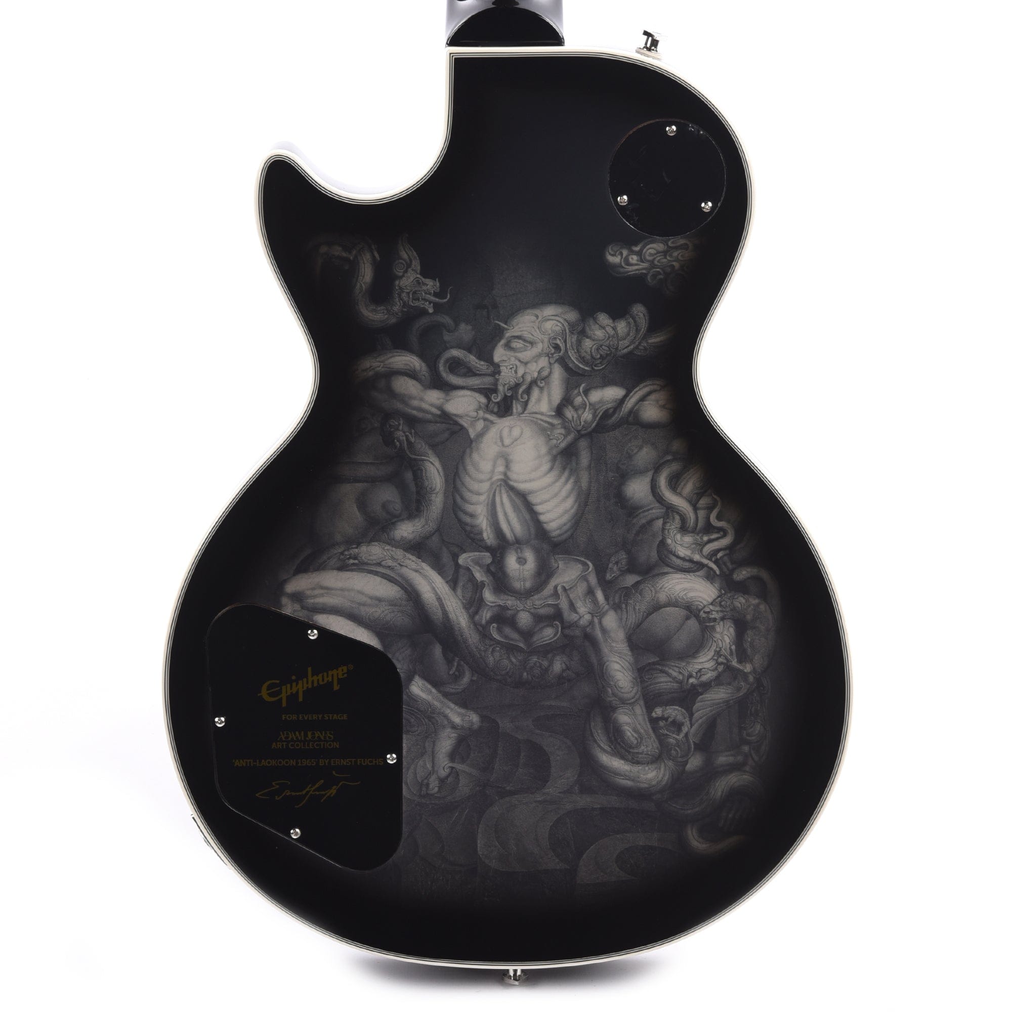 Epiphone Artist Adam Jones Les Paul Custom Art Collection Ernst Fuch's 