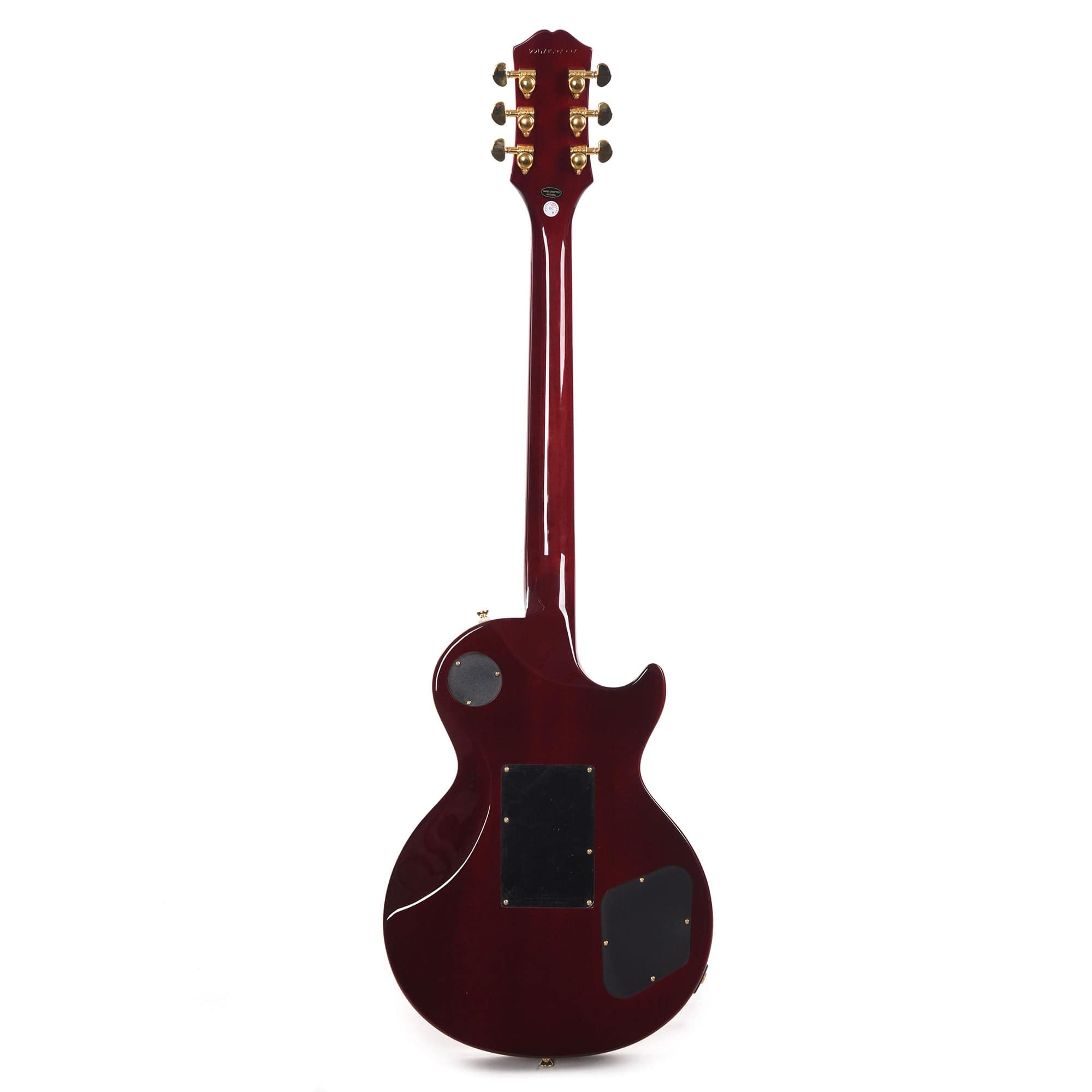 Epiphone Artist Alex Lifeson Les Paul Custom Axcess LEFTY Quilt Ruby Electric Guitars / Solid Body